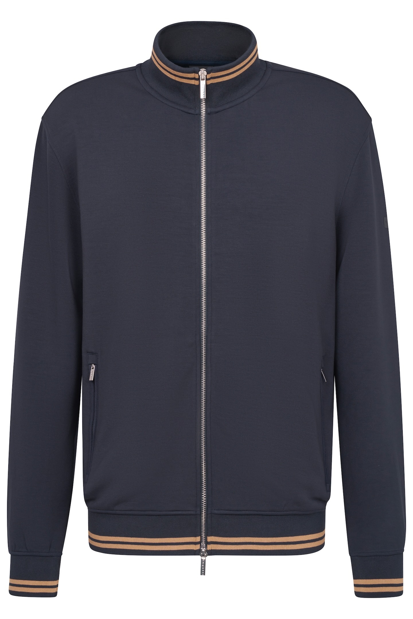 bugatti Sweatjacke mit Reissverschluss