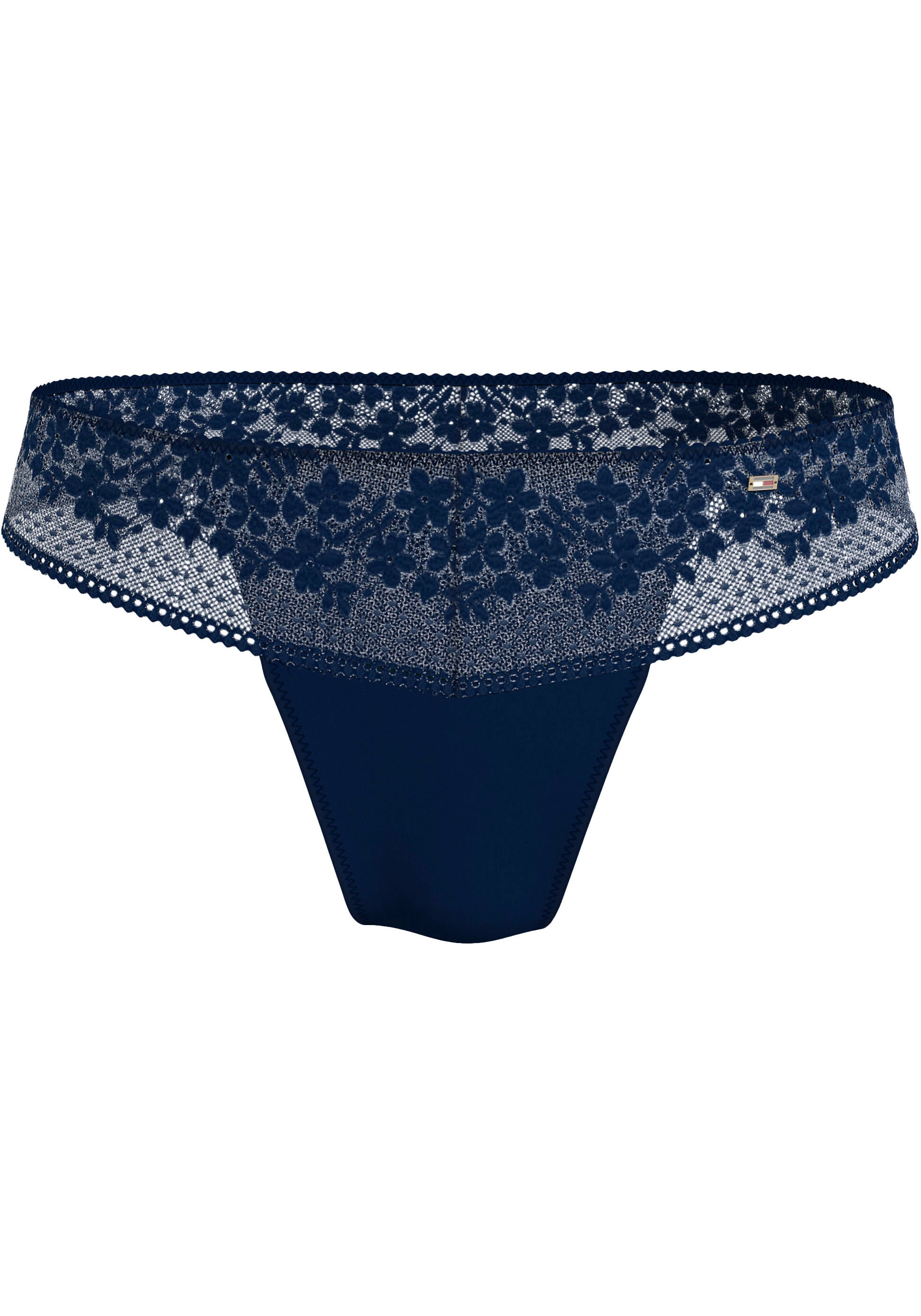 ♕ Tommy Hilfiger Underwear T-String, mit Spitzenmuster versandkostenfrei  auf | Unterhosen