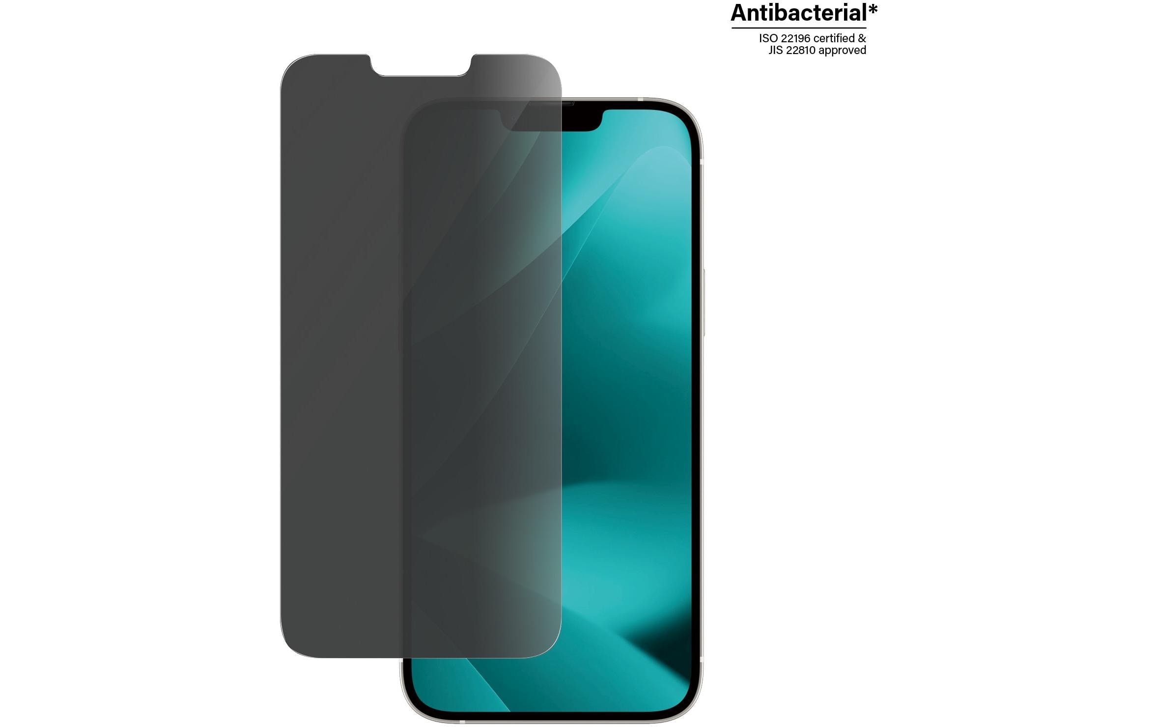 PanzerGlass Displayschutzglas »Classic Fit Privacy iPhone 13 Pro Max/14 Plus«, für iPhone 13 Pro Max, iPhone 14 Plus, (1 St.)