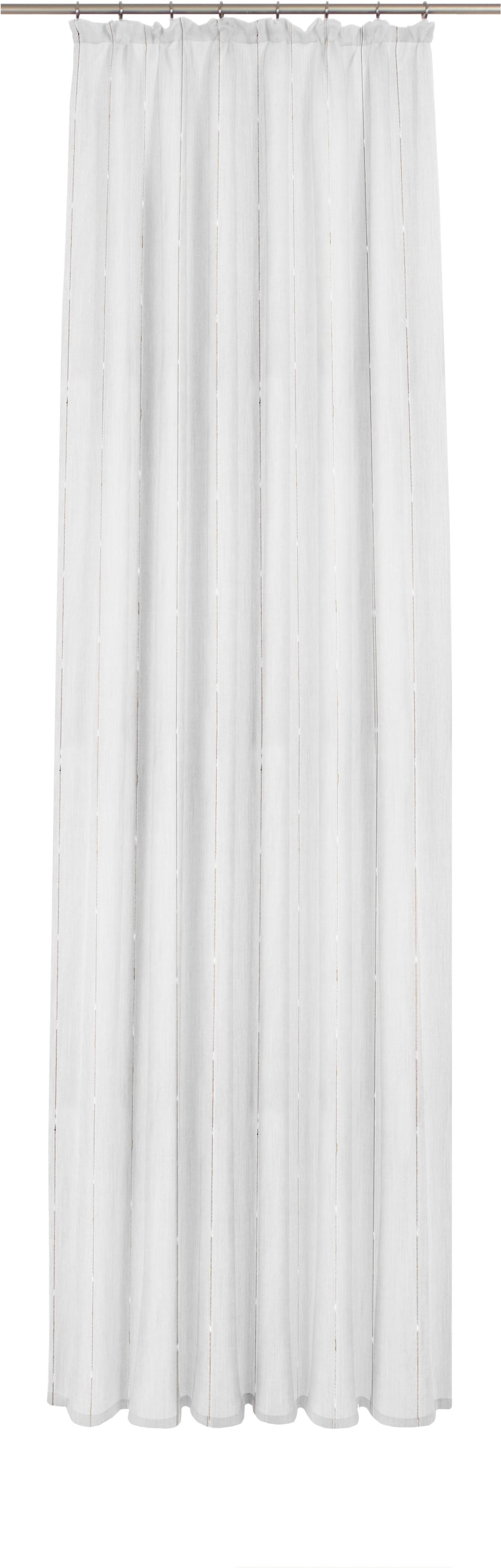 Wirth Rideau »Lizzy« Ruban plissé 1 cuis tlg.