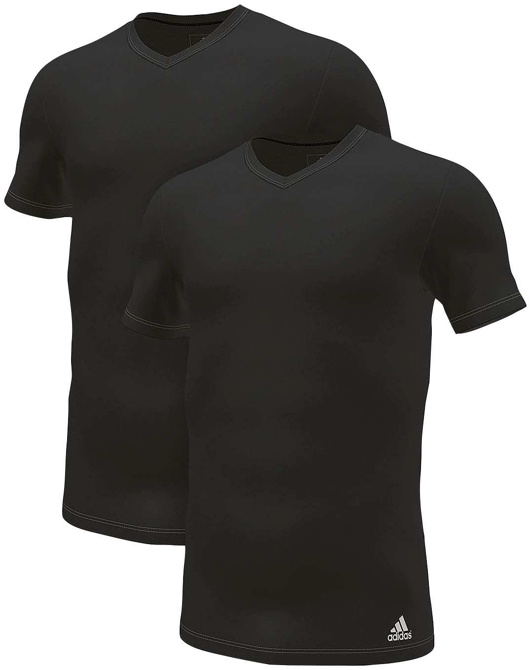 adidas Sportswear Unterhemd »"Active Flex Cotton"«, (2er-Pack), mit flexiblem 4 Way Stretch, Slim Fit