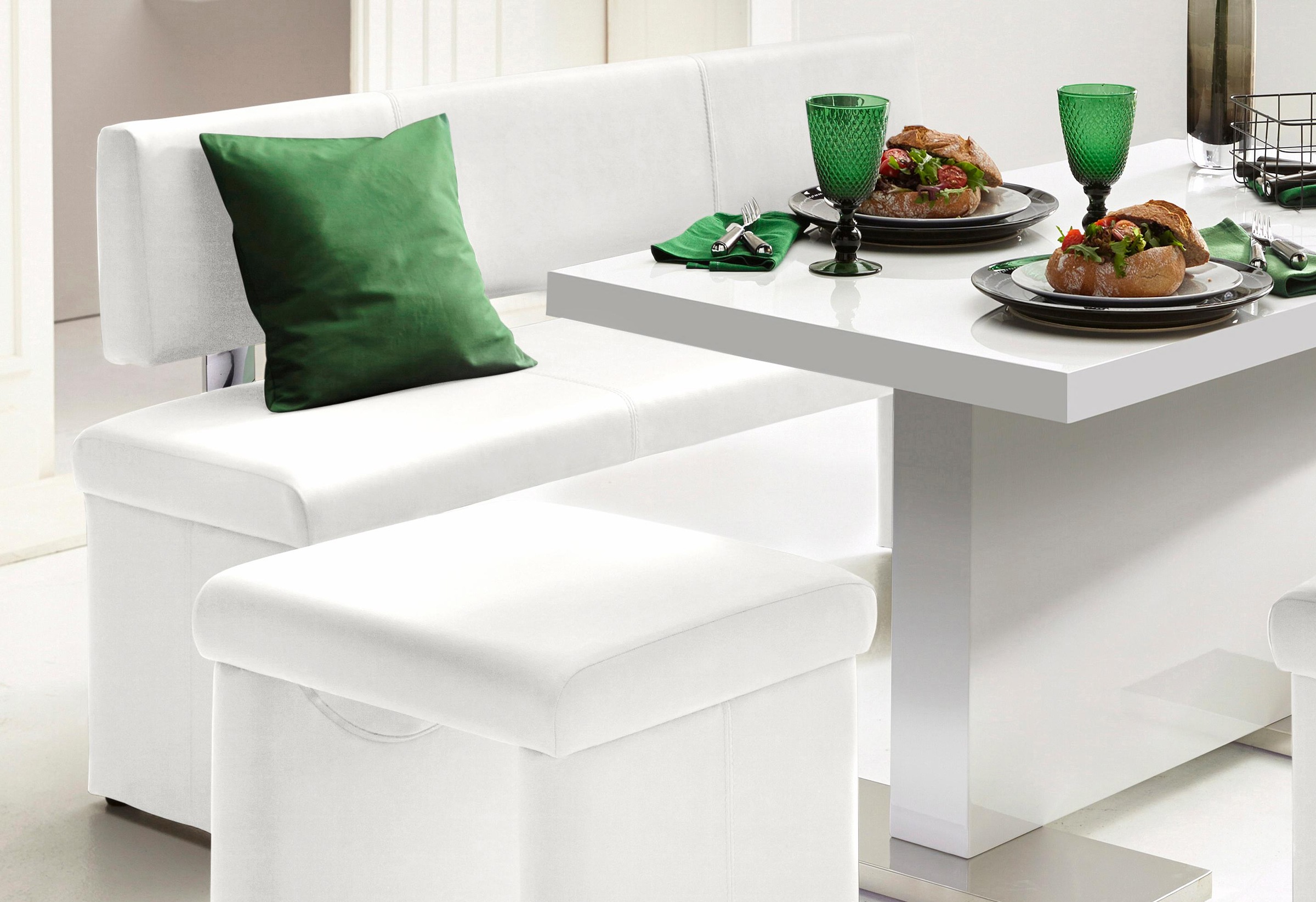 Image of Homexperts Sitzbank, (1 St.), wahlweise mit Rückenlehne bei Ackermann Versand Schweiz