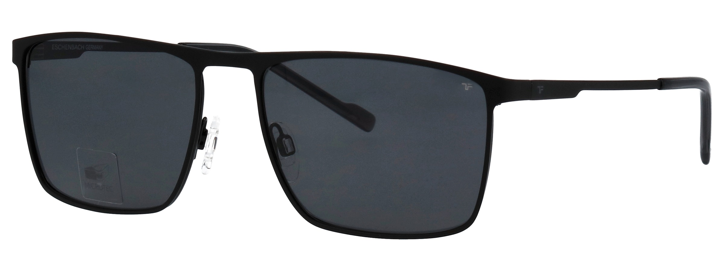 Image of TITANflex Sonnenbrille "Modell 824135" Form Karree/Soft, Logoschriftzug auf Bügel, Titanflexfassung
