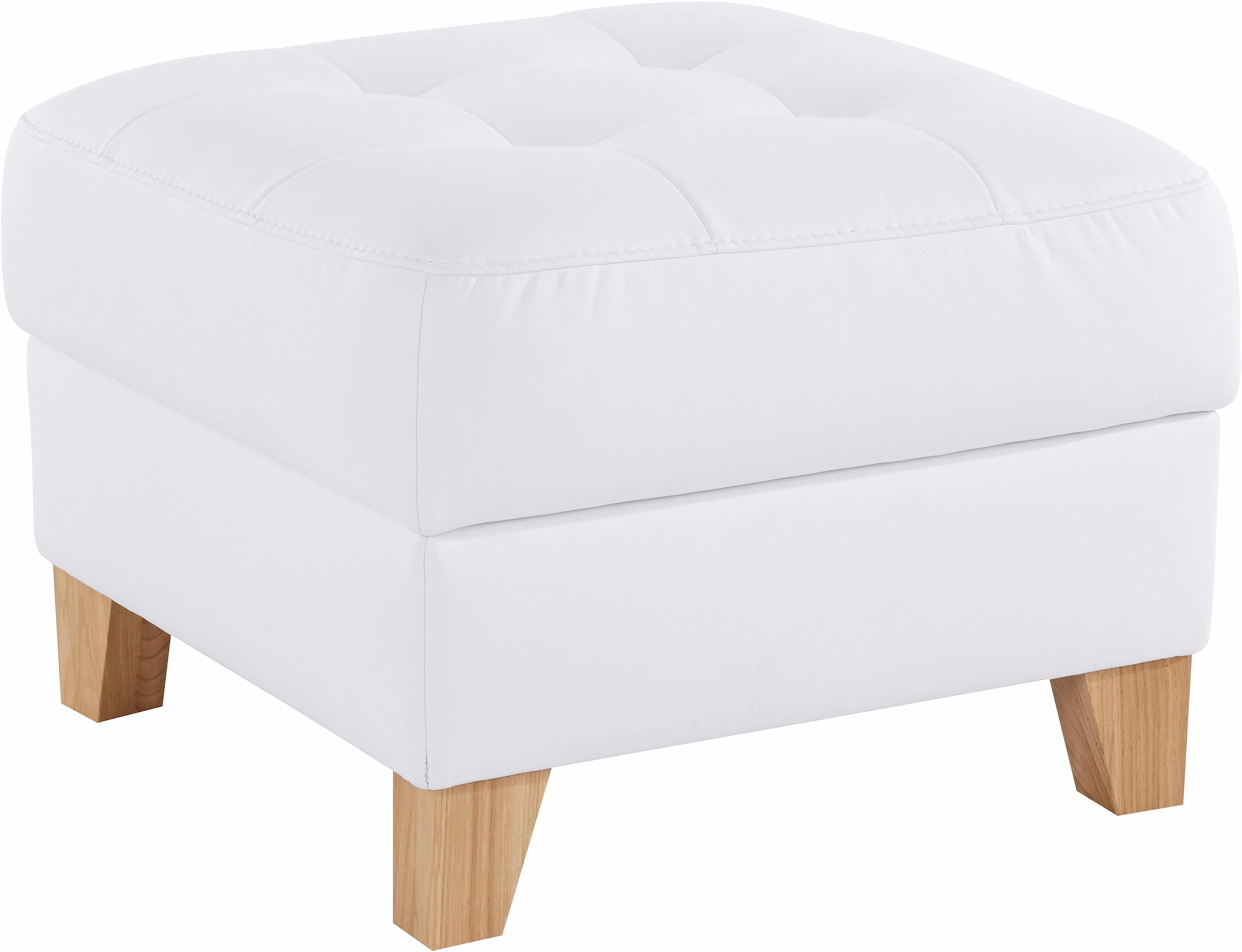 exxpo - sofa fashion Tabouret »Elio bequemer Sitzkomfort und aufwendiger Detailverarbeitung« mit Staufach unter der Sitzfläche