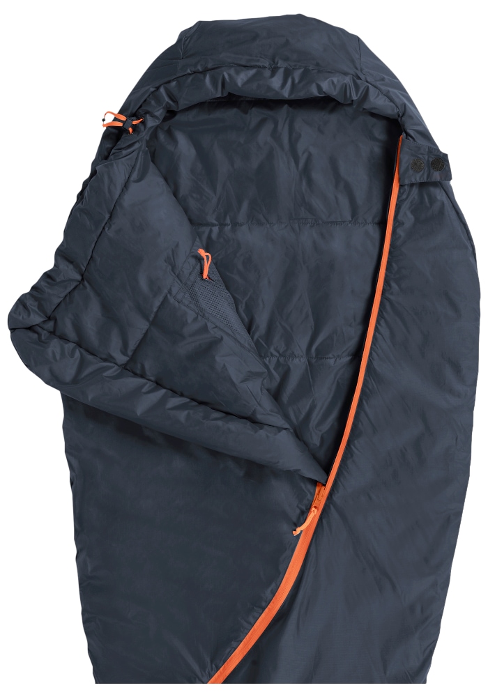 Jack Wolfskin Sac de couchage pour enfants »GROW UP DREAMER« Sac de couchage enfant, chaud, longueur ajustable