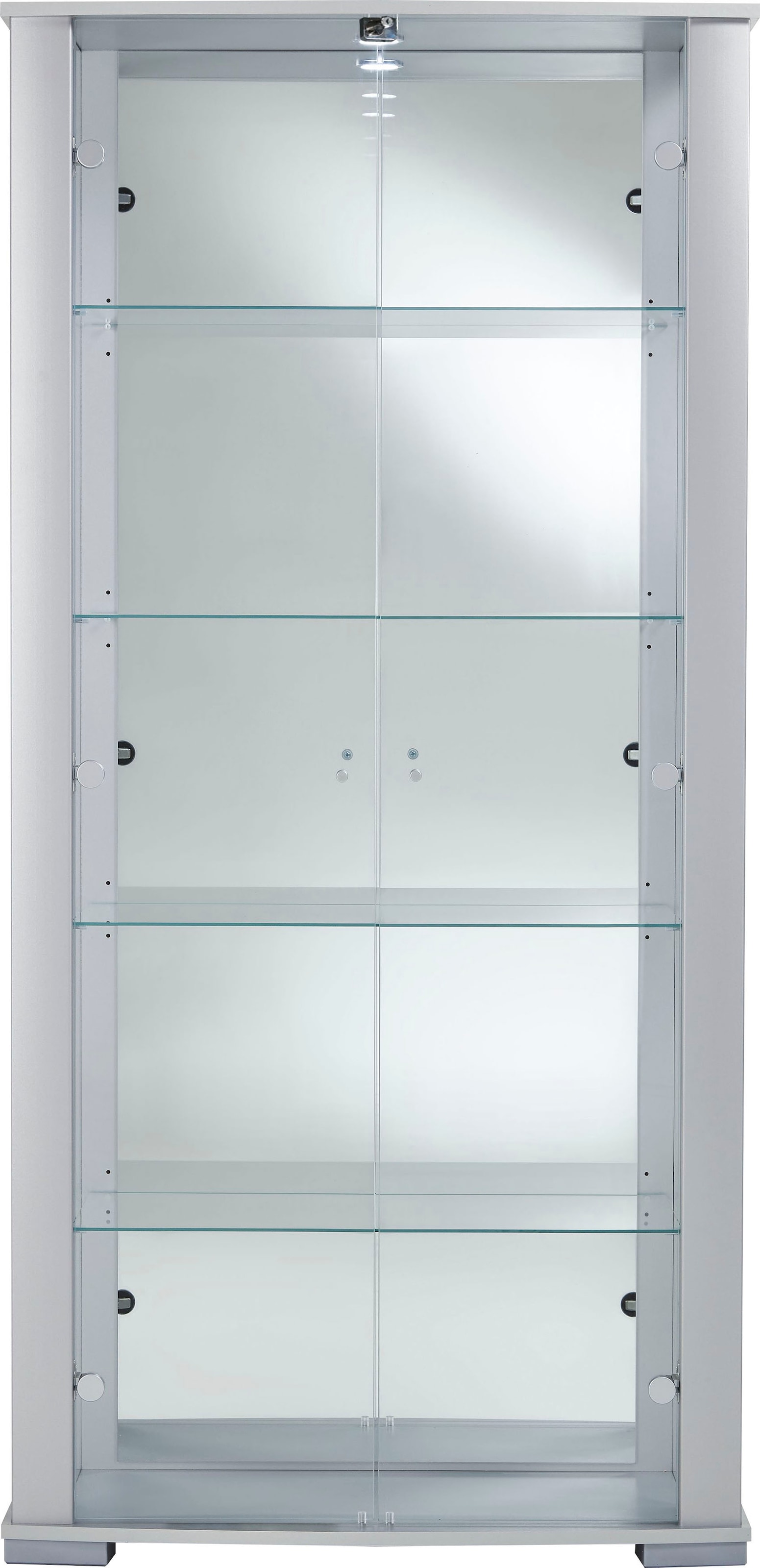fif möbel Vitrine »STELLA« Standvitrine/Glasvitrine 2x Glastür,perfekt für Sammler,Sammlervitrine