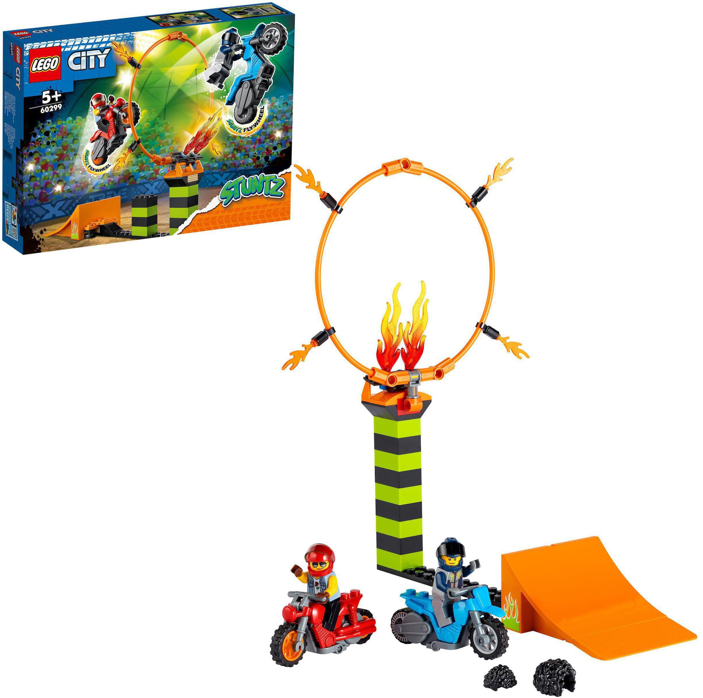 Image of LEGO® Konstruktionsspielsteine »Stunt-Wettbewerb (60299), LEGO® City Stuntz«, (73 St.), Made in Europe bei Ackermann Versand Schweiz