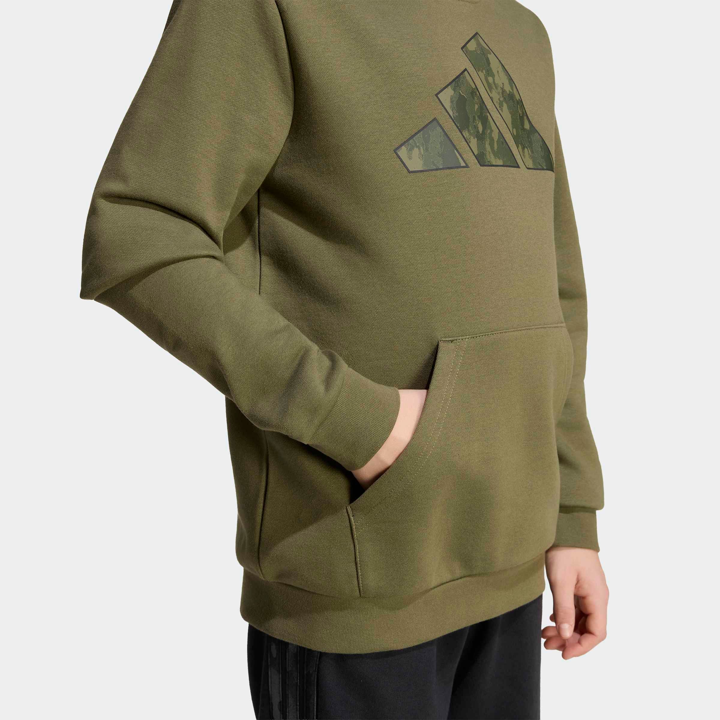 adidas Sportswear Sweat à capuche »GRAFIK KIDS HOODIE, CAMOUFLAGE«, pour enfants, avec capuche, col rond, longueur normale,
