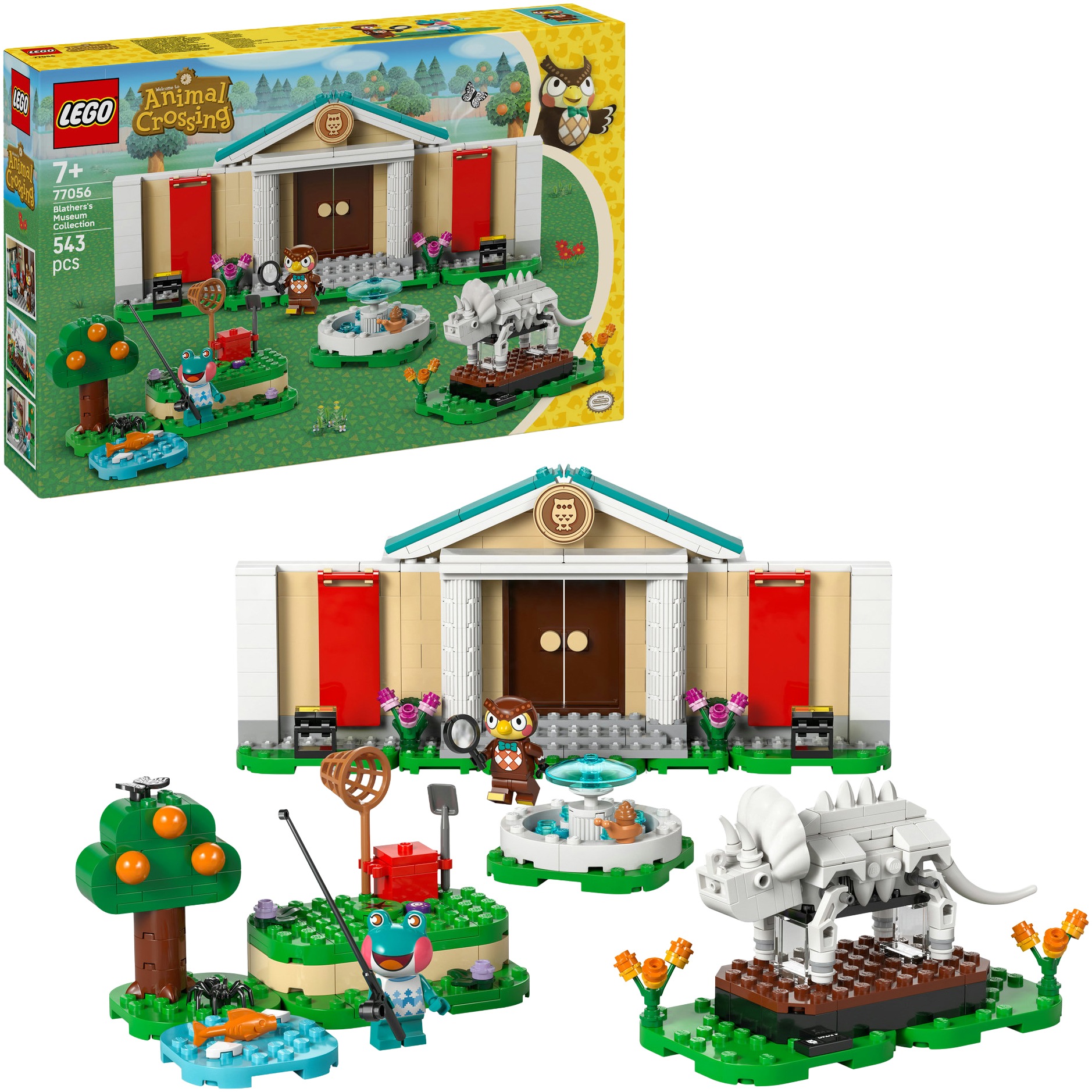Image of LEGO Konstruktionsspielsteine "Eugens Museumssammlung (77056), LEGO Animal Crossing" Made in Europe