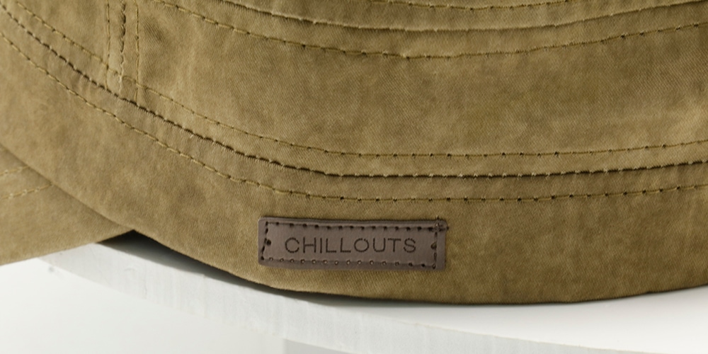 chillouts Army Cap »Ettrick Hat«, aus reiner Baumwolle mit individueller Passform & robustem Charakter
