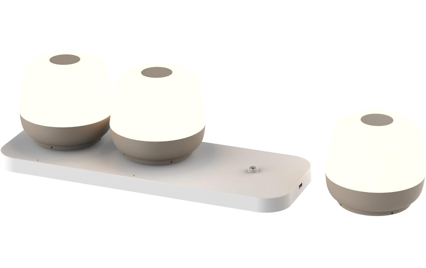   Lampe de table »MoveGlow 3er Set« blanc chaud
