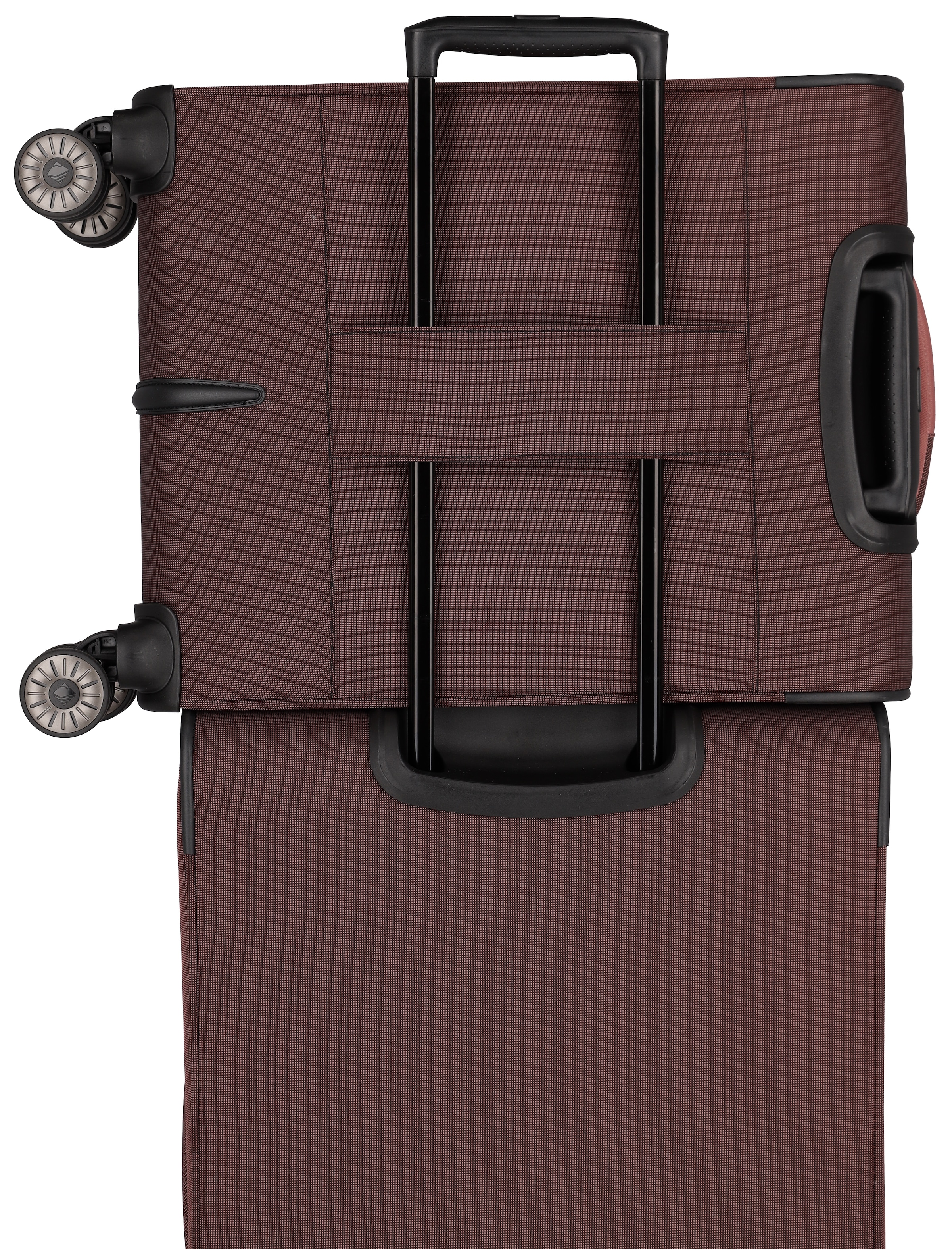 travelite Kit trolley »VIIA S/M/L und Reisetasche« ensemble de valises avec volume extensible et serrure TSA