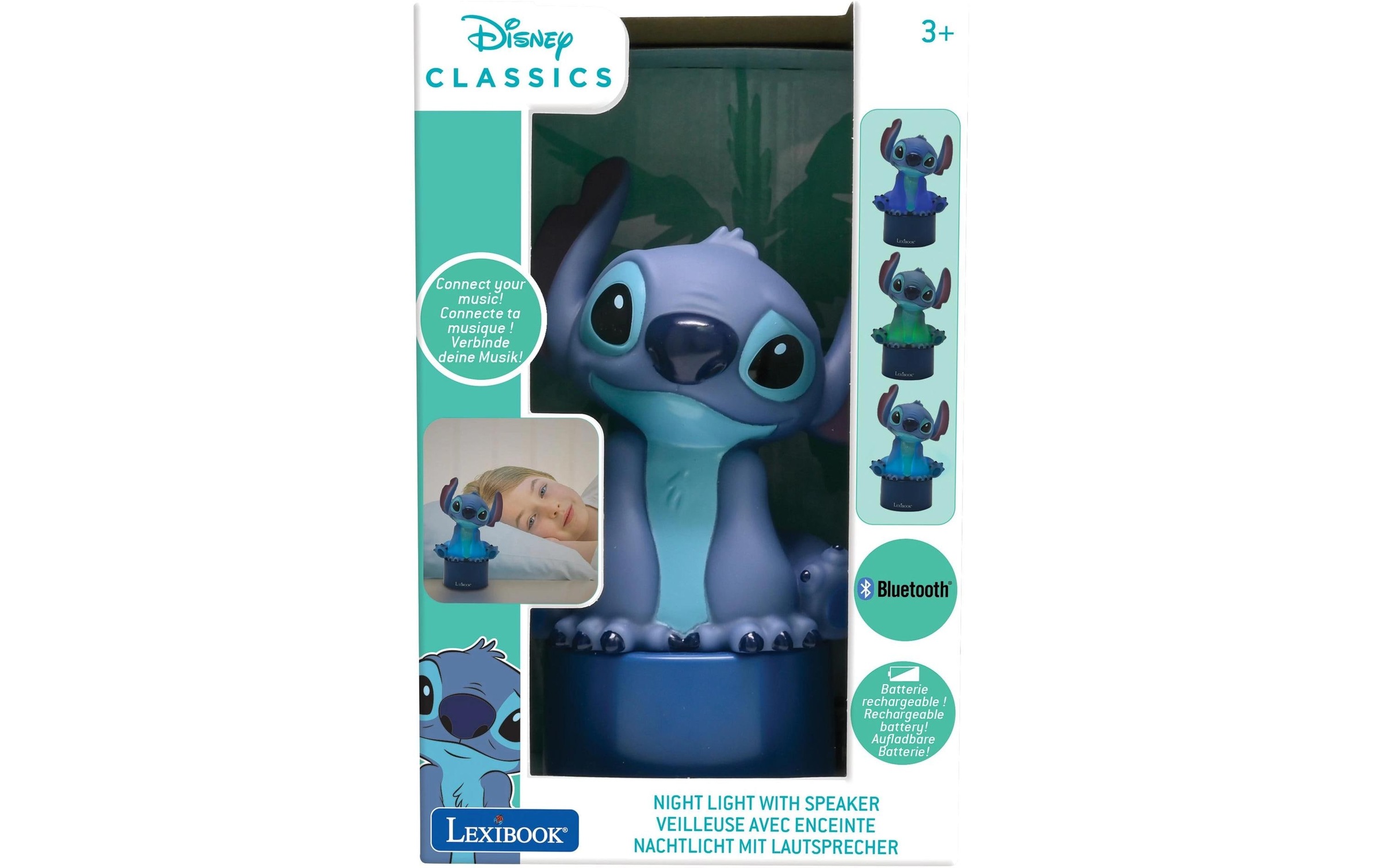Lexibook® Veilleuse »Stitch Bluetooth«