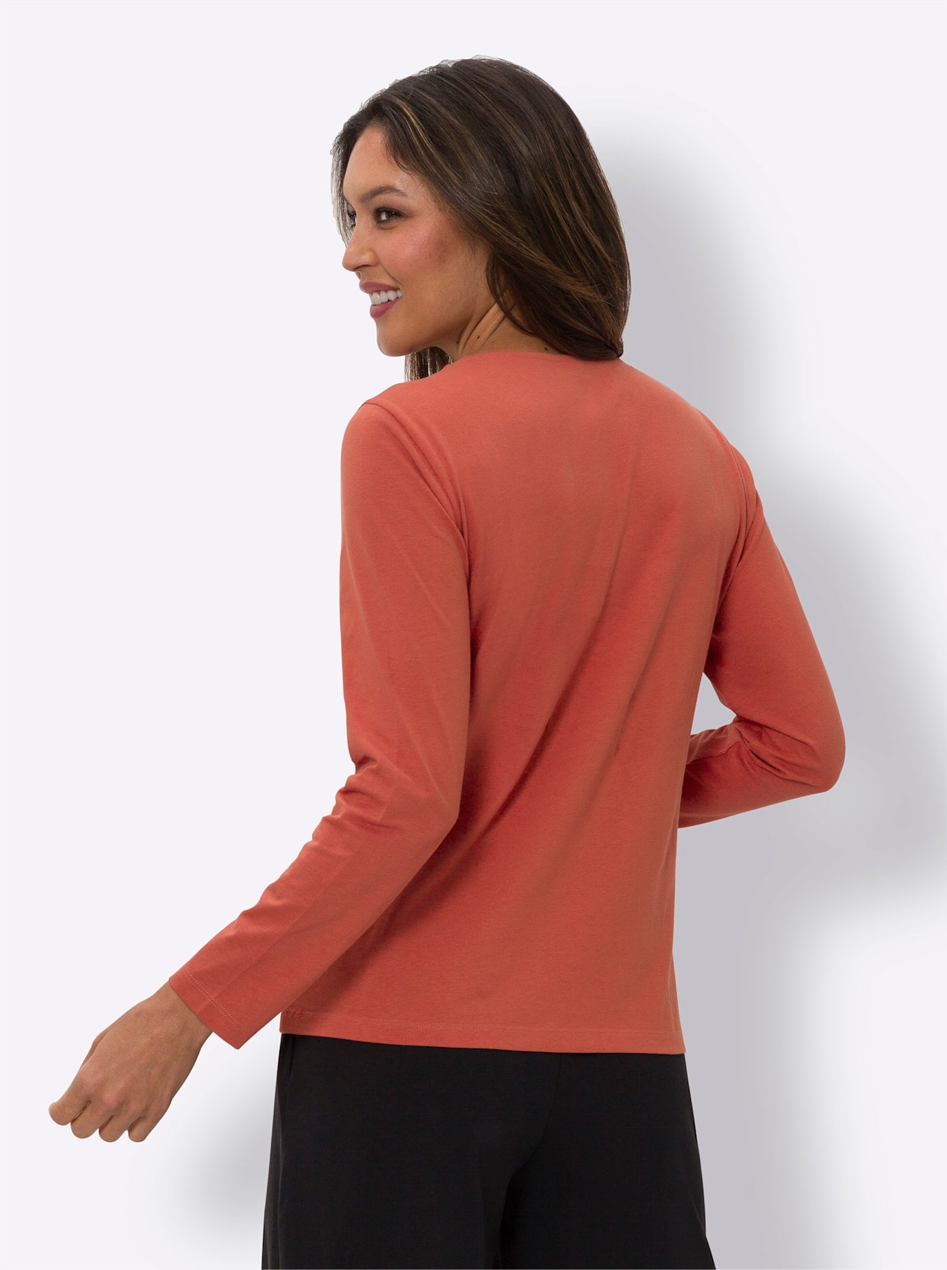 Classic Basics Langarmshirt »Langarm-Shirt«, (1 tlg.)