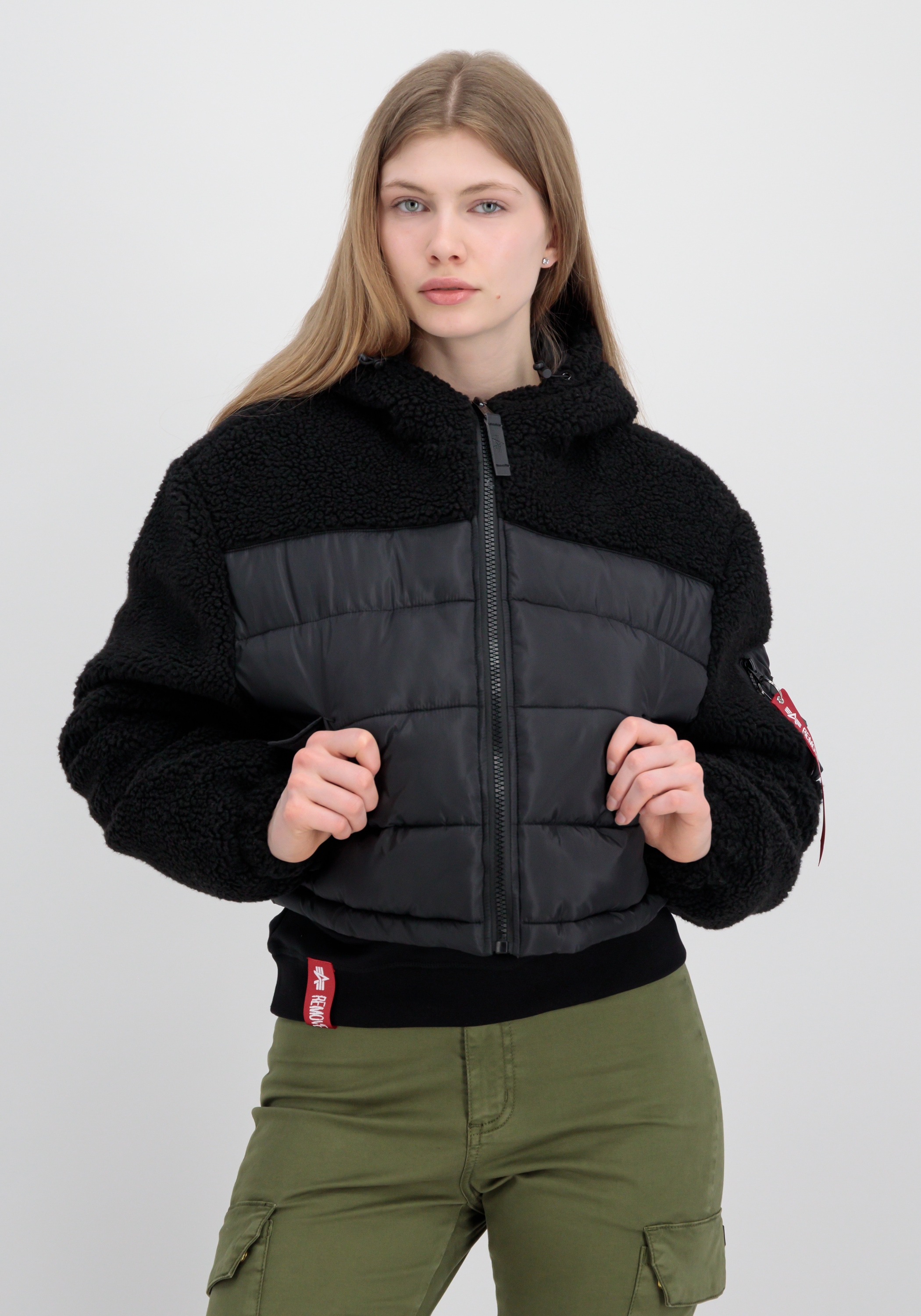 Alpha Industries Winterjacke »Alpha Industries Women - Cold Weather Jackets Teddy Puffer Wmn«