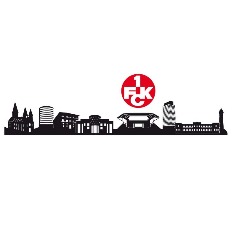 Image of Wall-Art Wandtattoo »1.FC Kaiserslautern Skyline Logo«, (1 St.) bei Ackermann Versand Schweiz