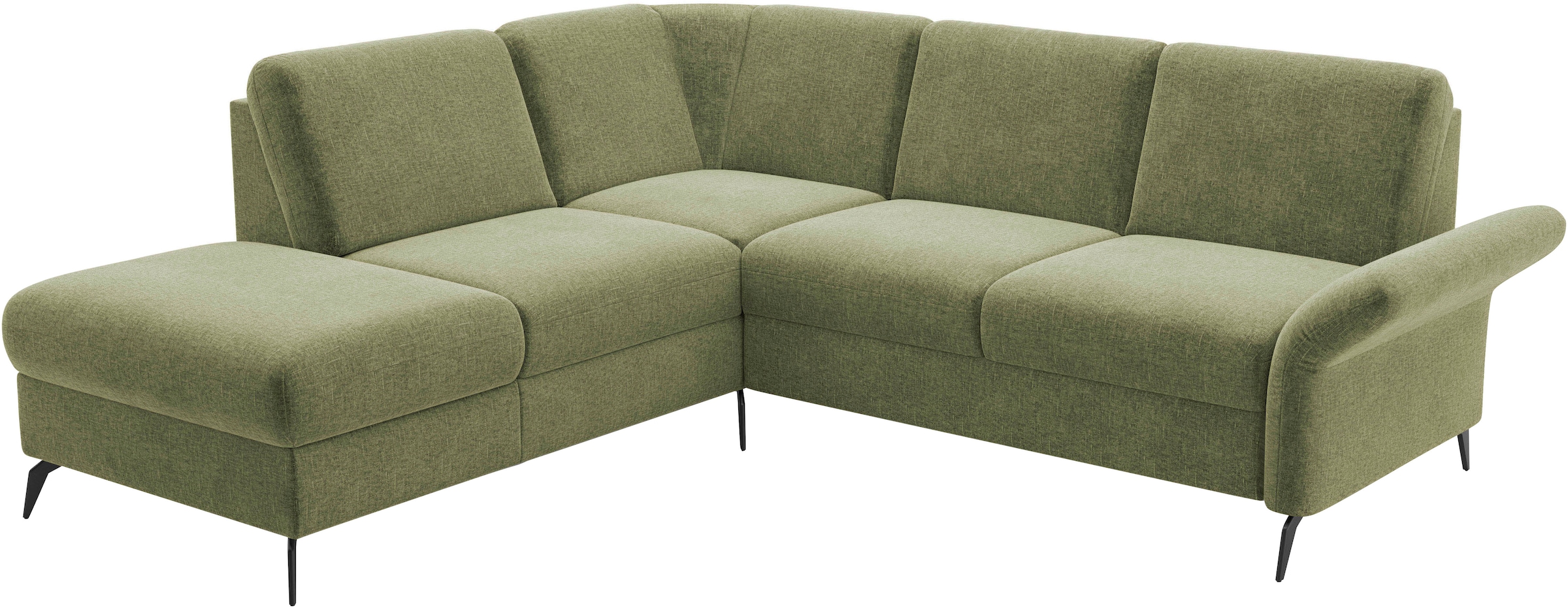 Home affaire Ecksofa »Rochelle«, optional: Armteilverstellung, klappbar, Bettkasen