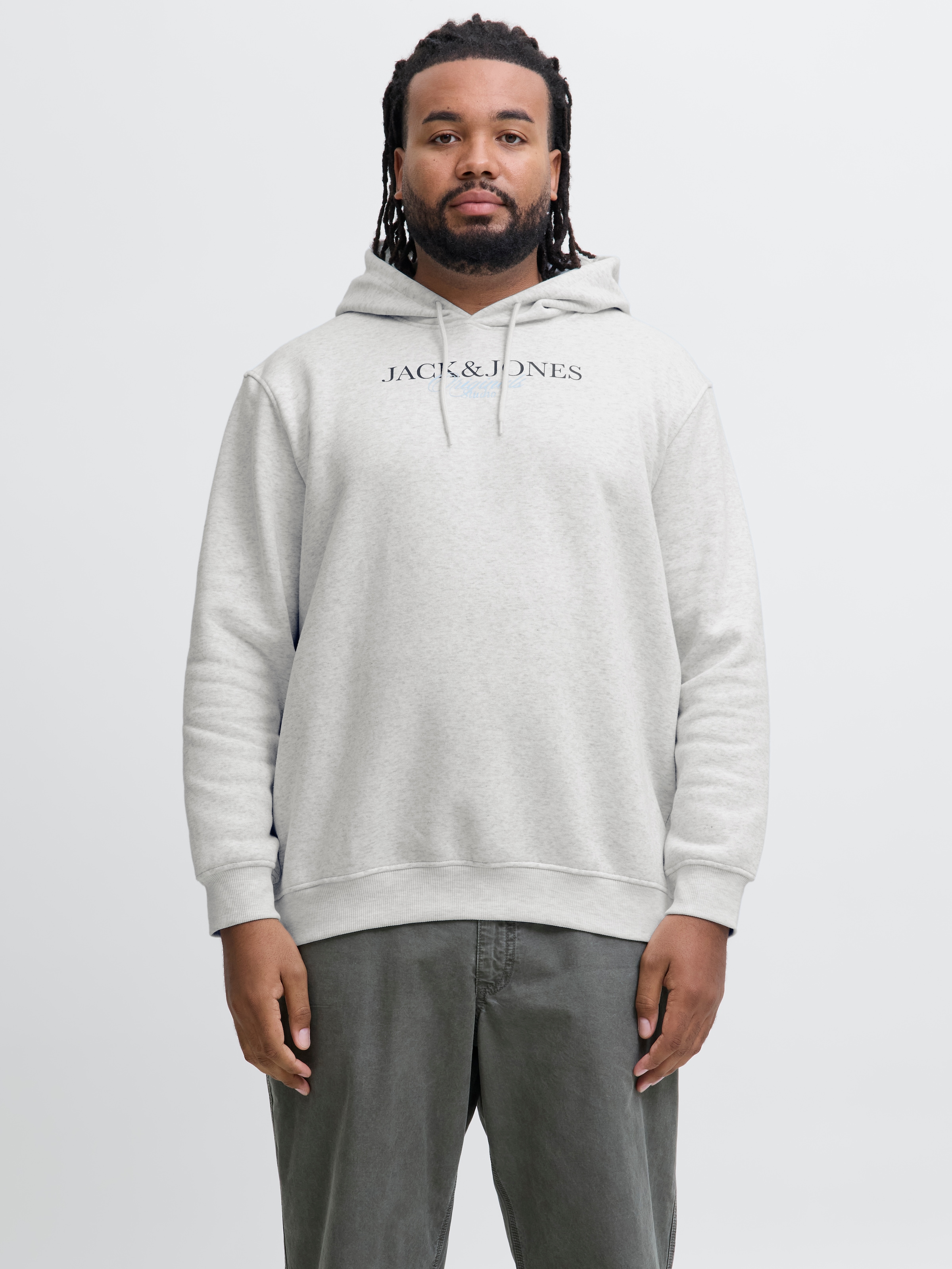 Image of Jack & Jones PlusSize Kapuzensweatshirt "JORBILLYBURG SWEAT HOOD FST PLS"