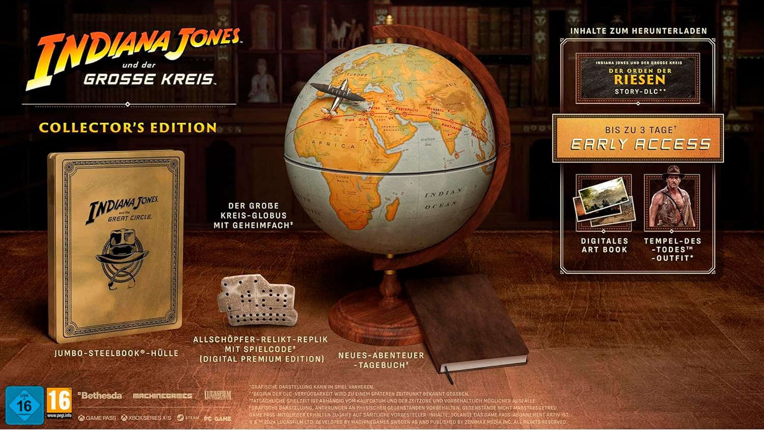 Xbox Indiana Jones und der grosse Kreis Premium Edition