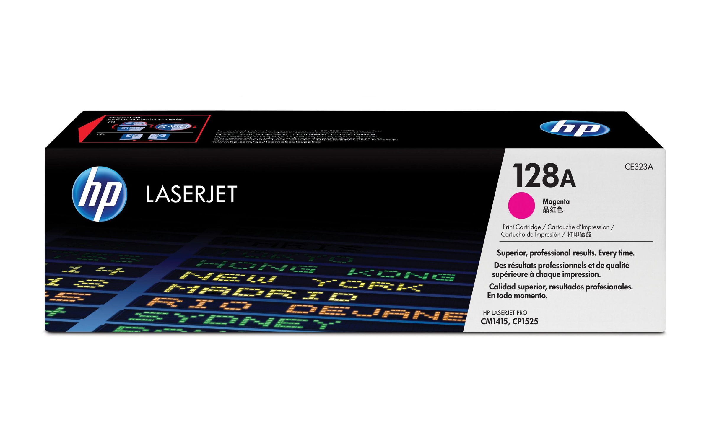 Image of HP Tonerpatrone "Nr. 128A (CE323A) Magenta"