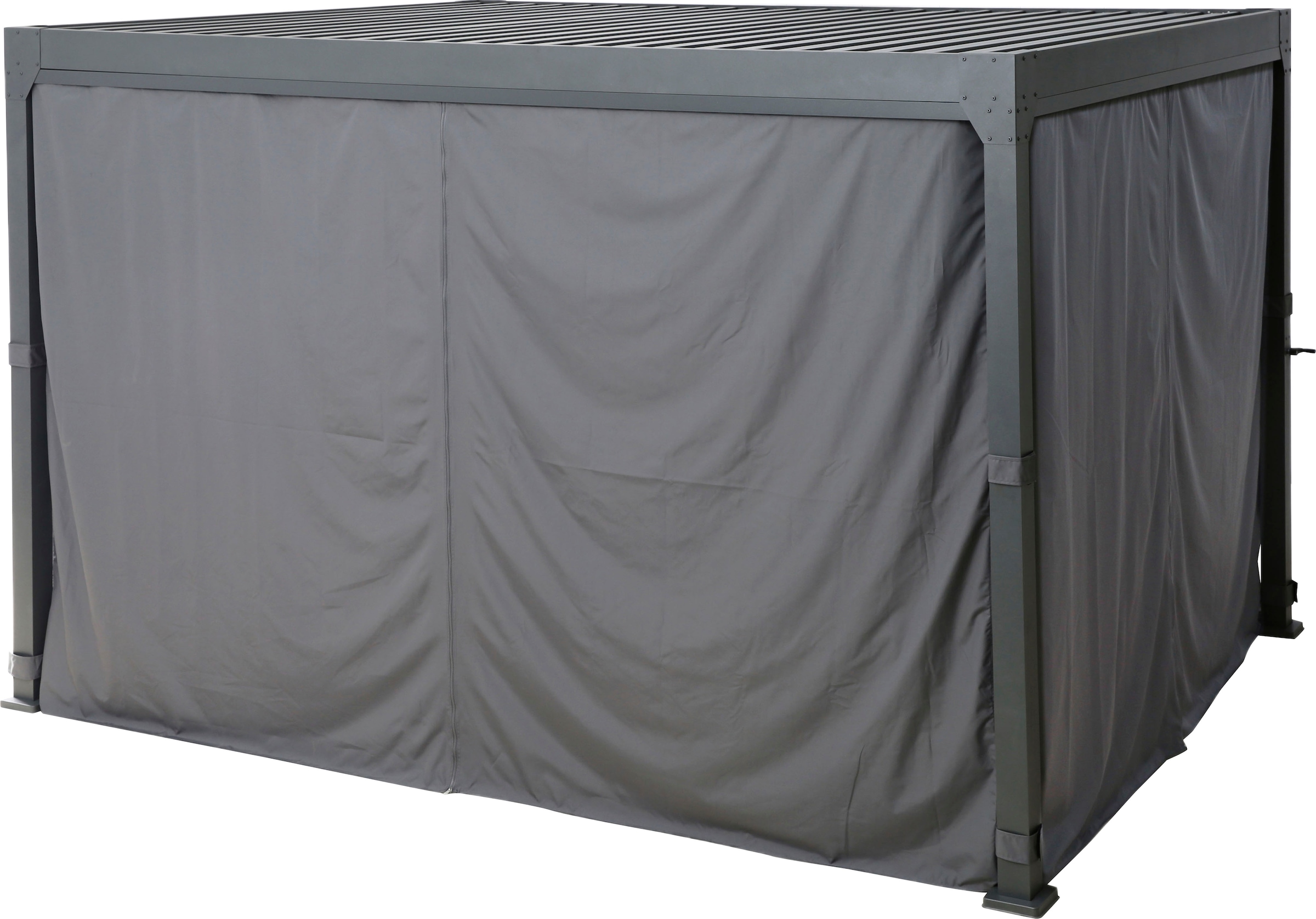 KONIFERA Pavillon »Palma«, Pergola, mit Lamellendach, Sockelmass: 300x300 cm oder 400x300 cm
