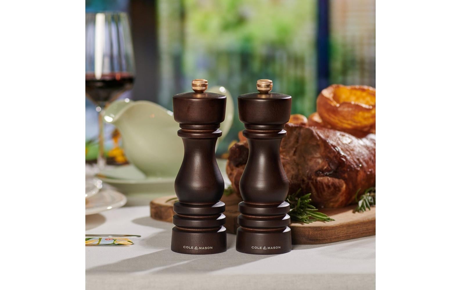 Cole & Mason Salz-/Pfeffermühle »London 2 x 18 cm« Salz- und Pfeffermühle-Set
