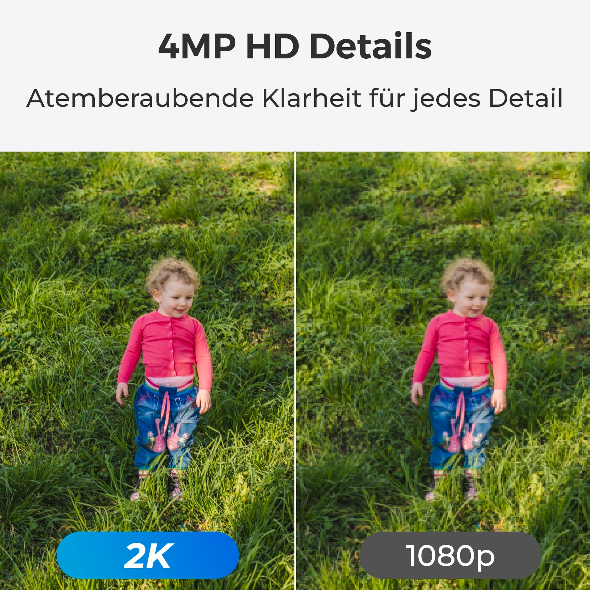 Reolink Überwachungskamera »Lumus Series E430 WiFi-Outdoor«, Aussenbereich-Innenbereich, (Set, 2x E430)