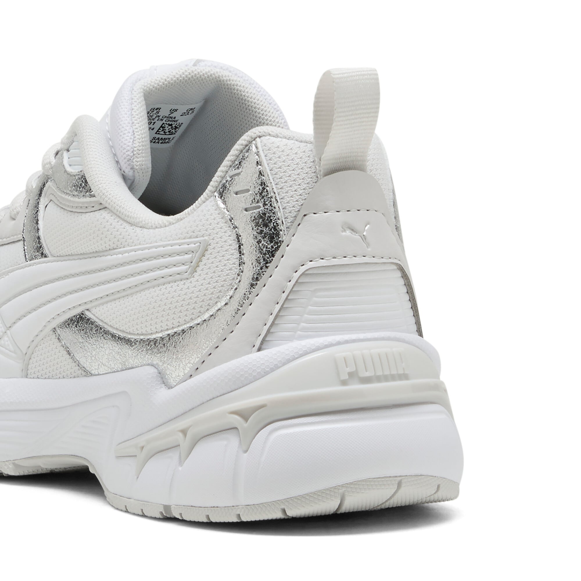 PUMA Sneaker »MILENIO TECH 2000 METALLIC WHISPER«  atmungsaktives Textil-Obermaterial, leicht profilierte Gummilaufsohle