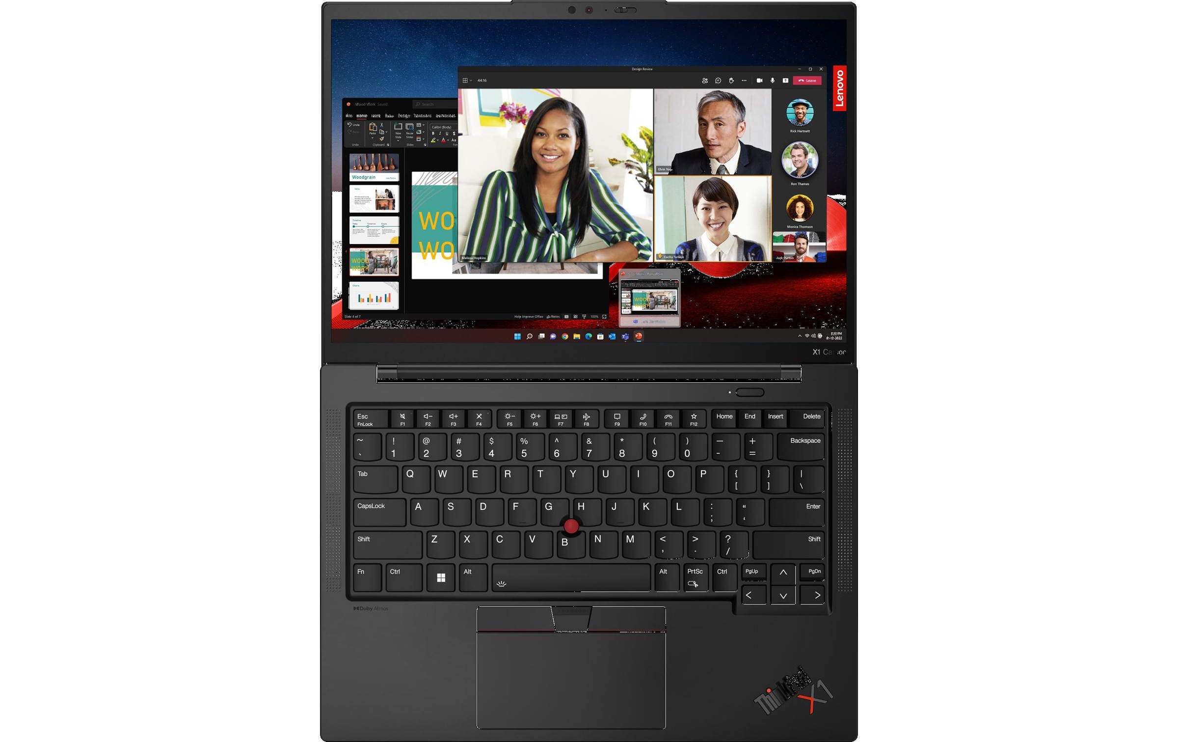 Lenovo Notebook »ThinkPad X1 Carbon«, 35,42 cm, / 14 Zoll, Intel, Core i5, Iris Xe Graphics, 512 GB SSD