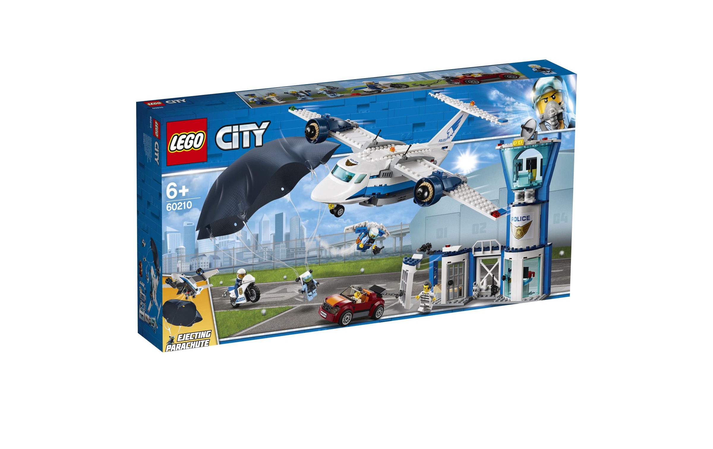 Image of LEGO® Spielbausteine »City Polizei Fliegerstützpunkt« bei Ackermann Versand Schweiz