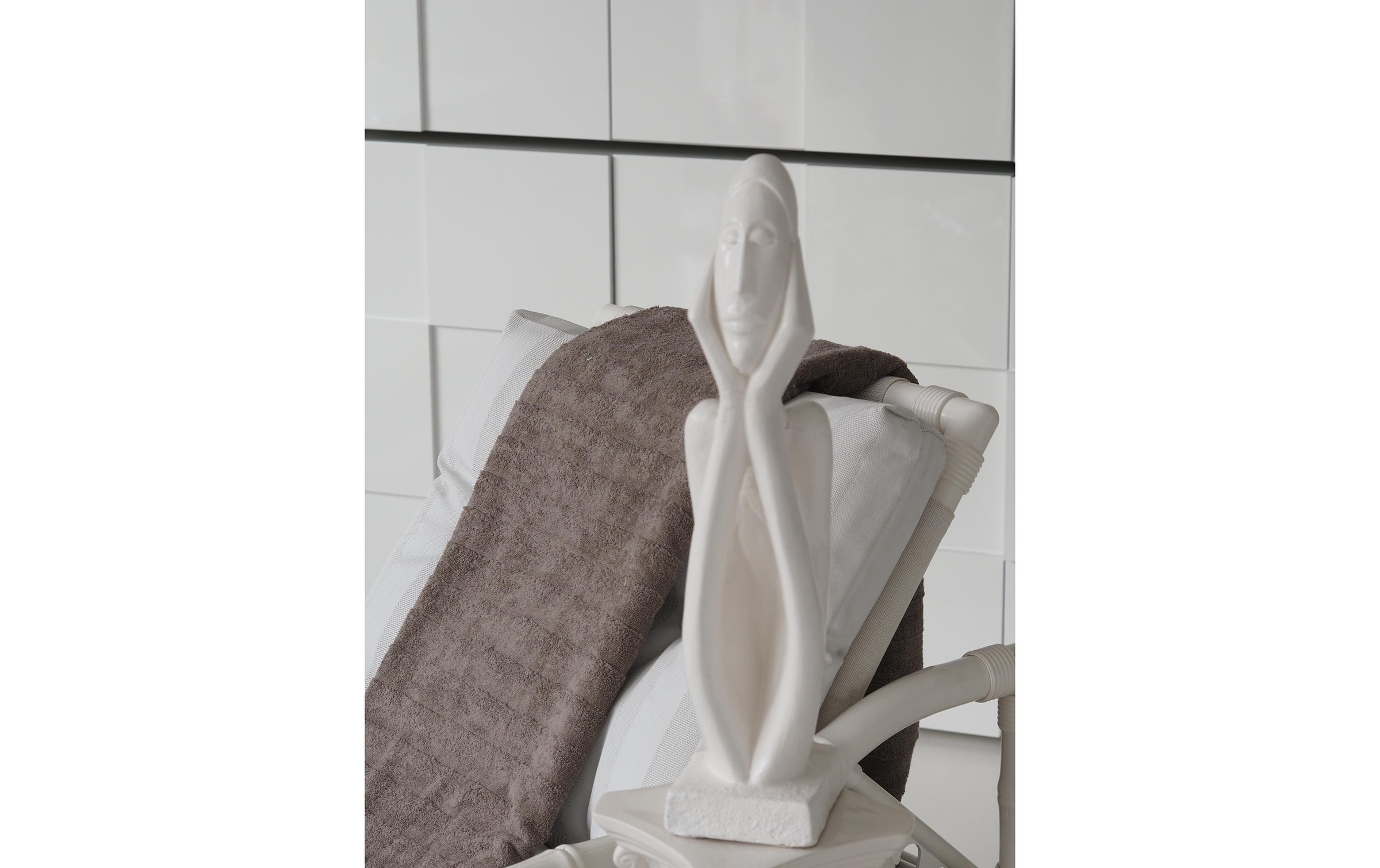 Eskimo Wohndecke »Decke Smeralda, Frottier-Look, Sand«