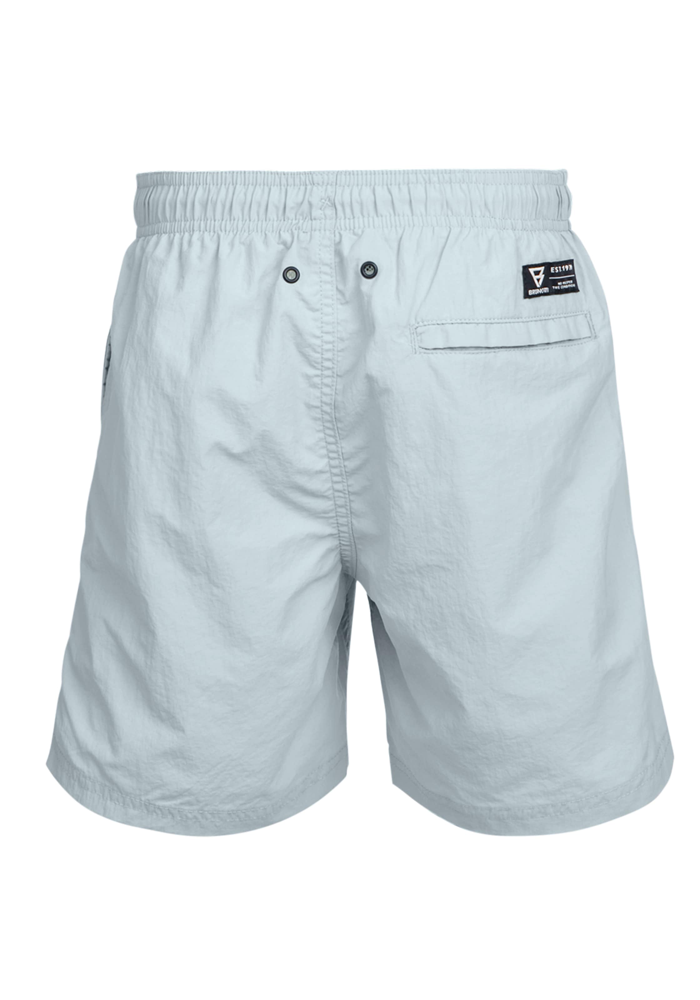 Brunotti Short de bain pour enfants et adolescents, matière légère, séchage rapide