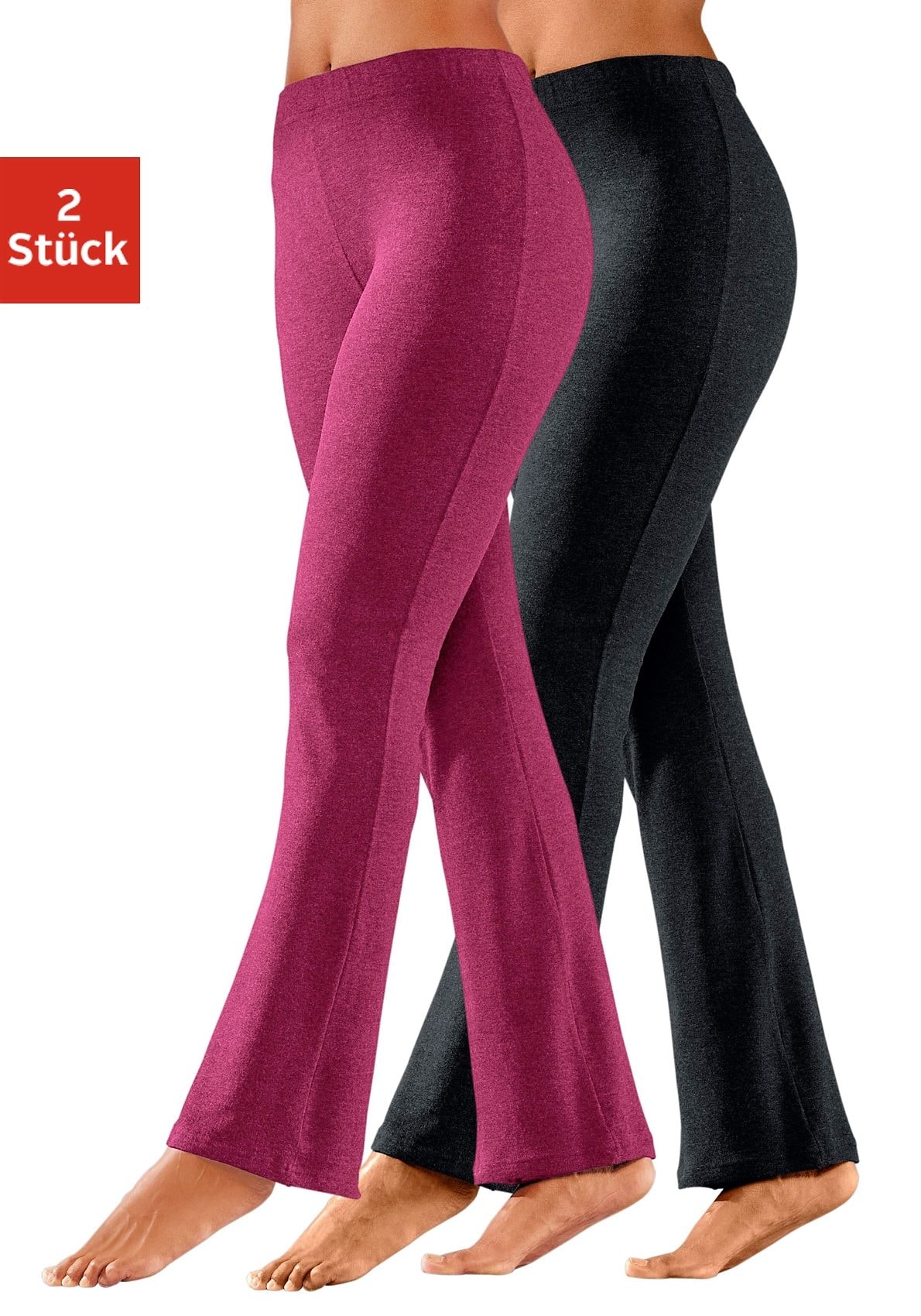 Image of Vivance active Jazzpants mit leicht ausgestelltem Bein, Loungewear