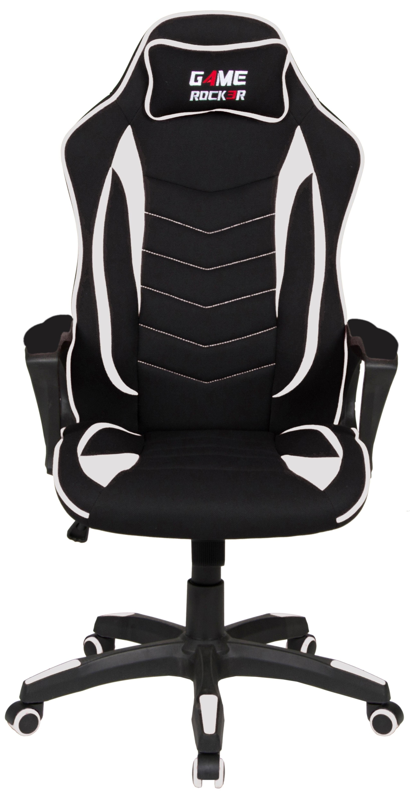 Duo Collection Chaise de jeu »Game-Rocker R-10« () chaise de bureau confortable avec coussin cervical et fonction pivotante