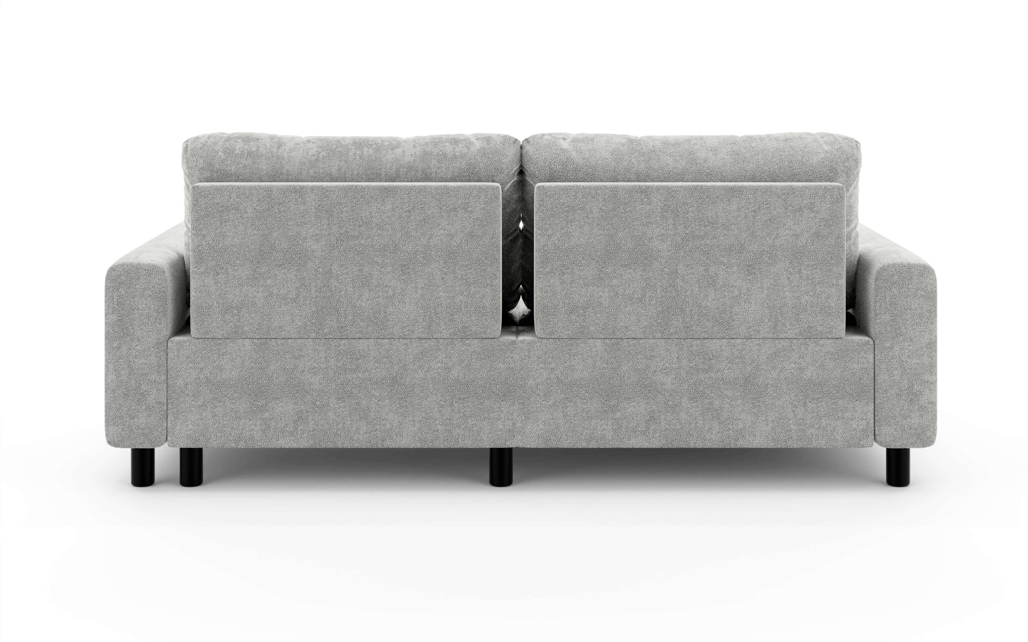INOSIGN Ecksofa »FAIRVIEW mit verstellbaren Rückenlehne, Masse B/T/H: 234/174/93 cm«, L-Form mit Wellenunterfederung, Recamiere beidseitig montierbar