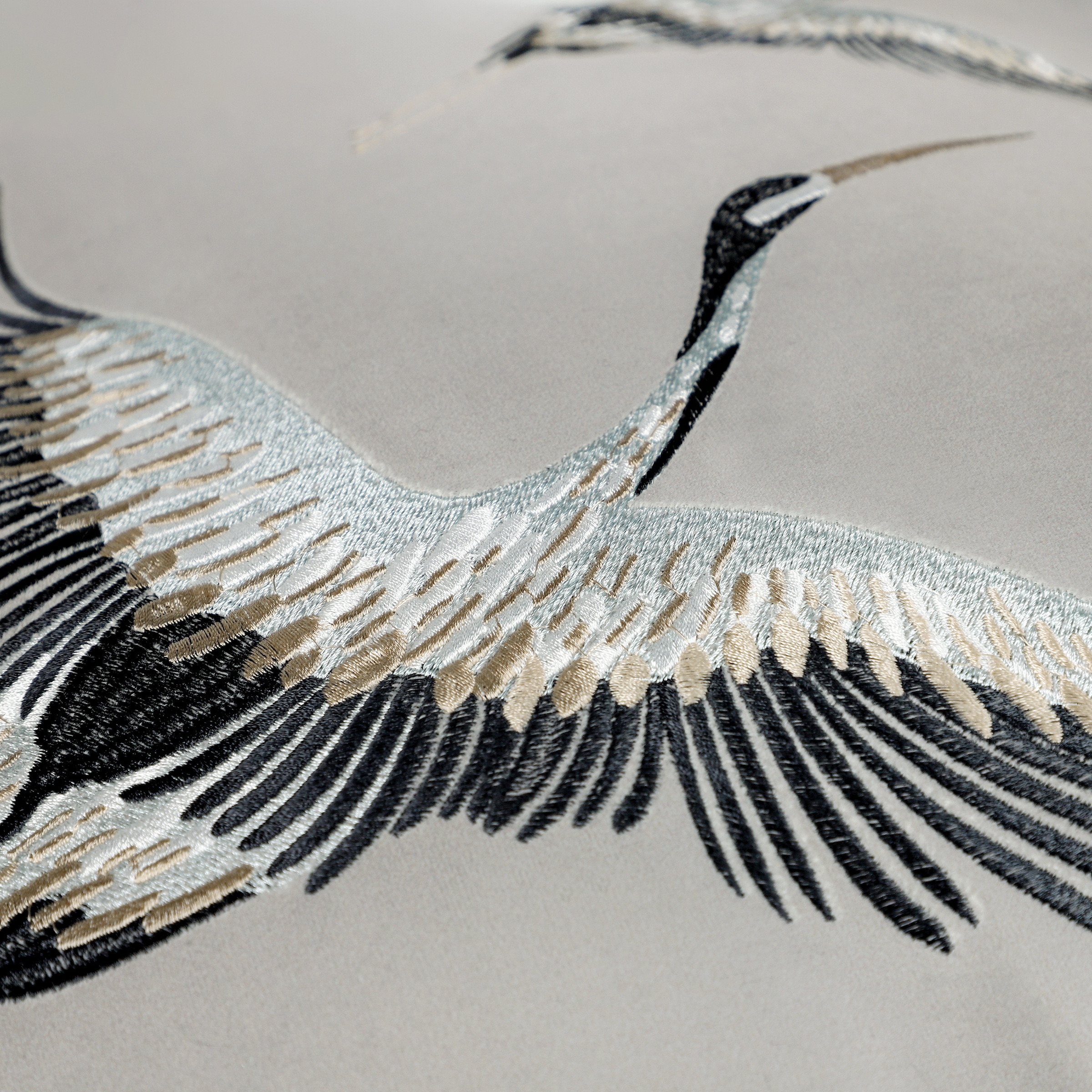 SCHÖNER WOHNEN-Kollektion Dekokissen »Trail« mit aufwendiger Stickerei