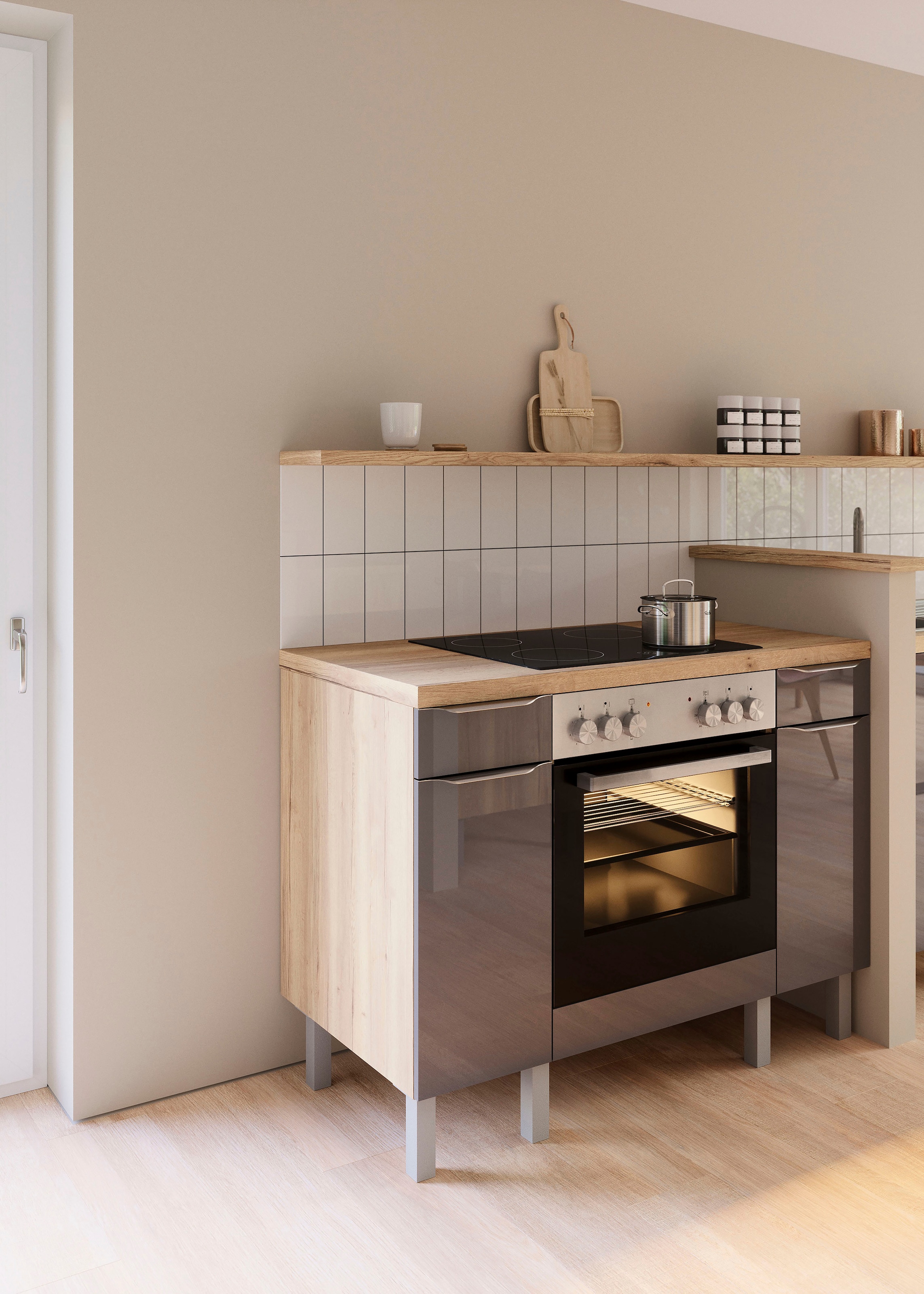 OPTIFIT Cuisine »Lilly2« Breite 120 cm, wahlweise mit E-Geräten