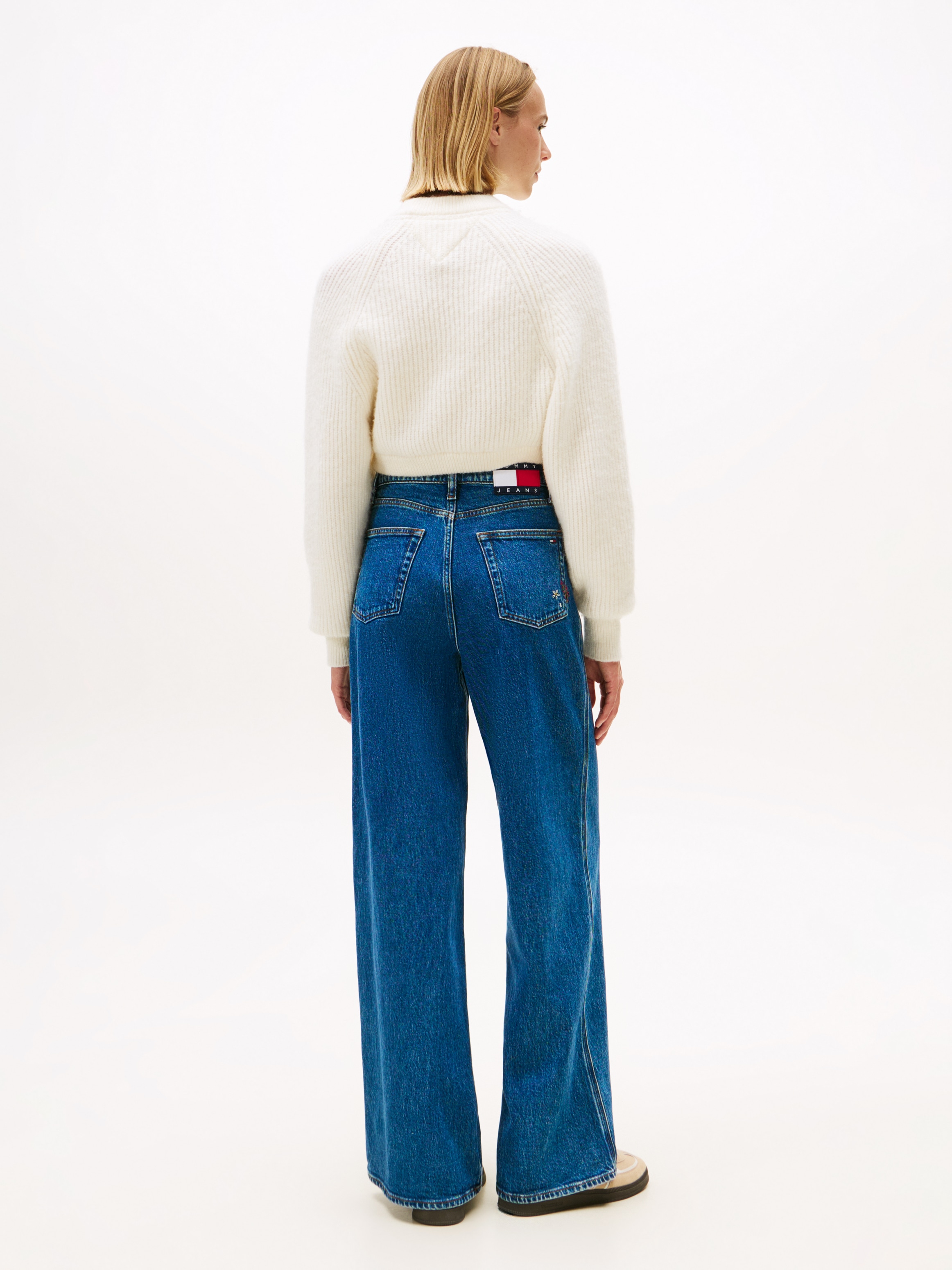 Tommy Jeans Loose-fit-Jeans »CLAIRE HR WD EMBRO  BI4139«