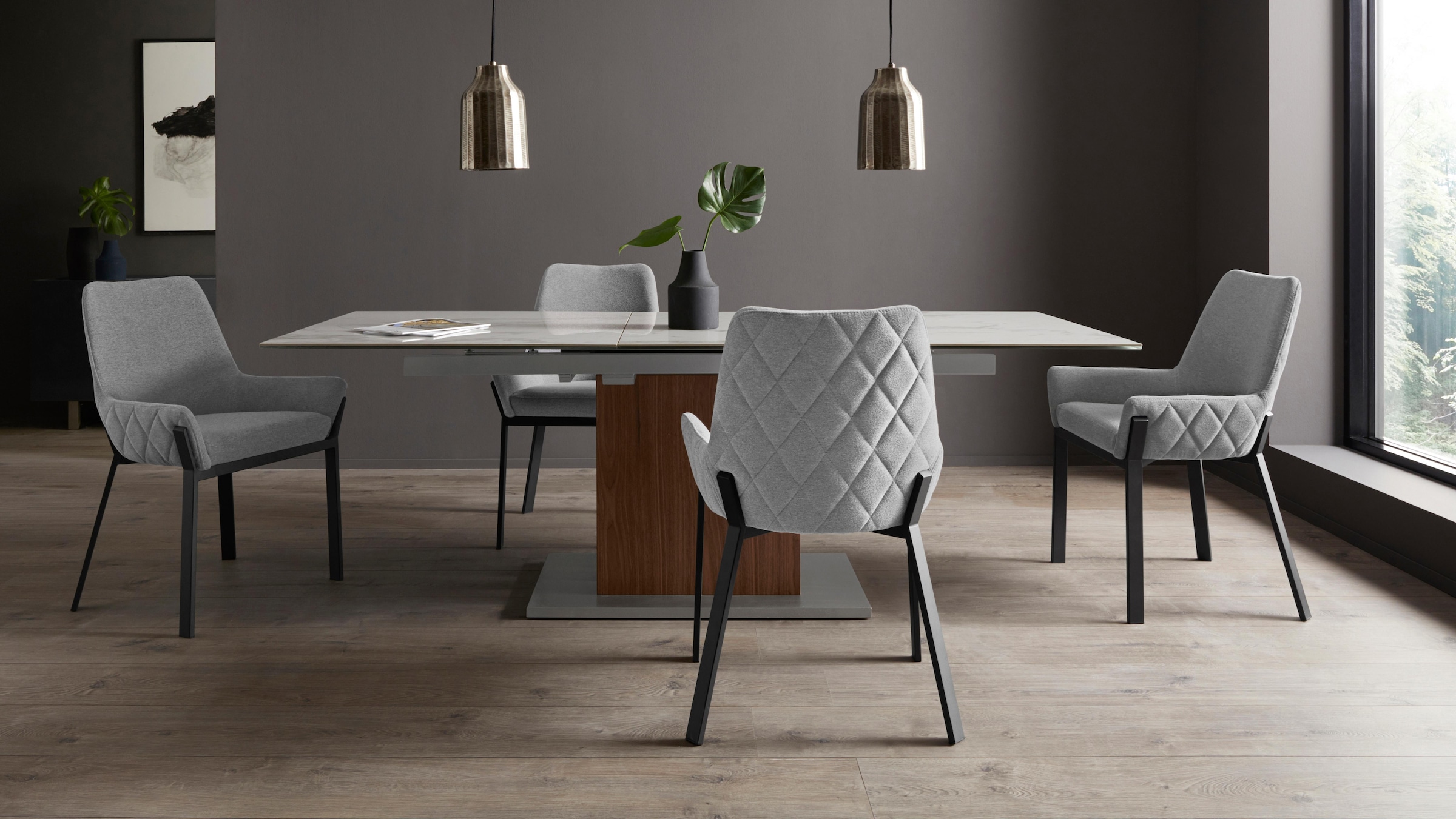 Places of Style Stuhl »Lome, TOPSELLER!, OTTOs Choice«, (Set), 2 St., Webstoff
