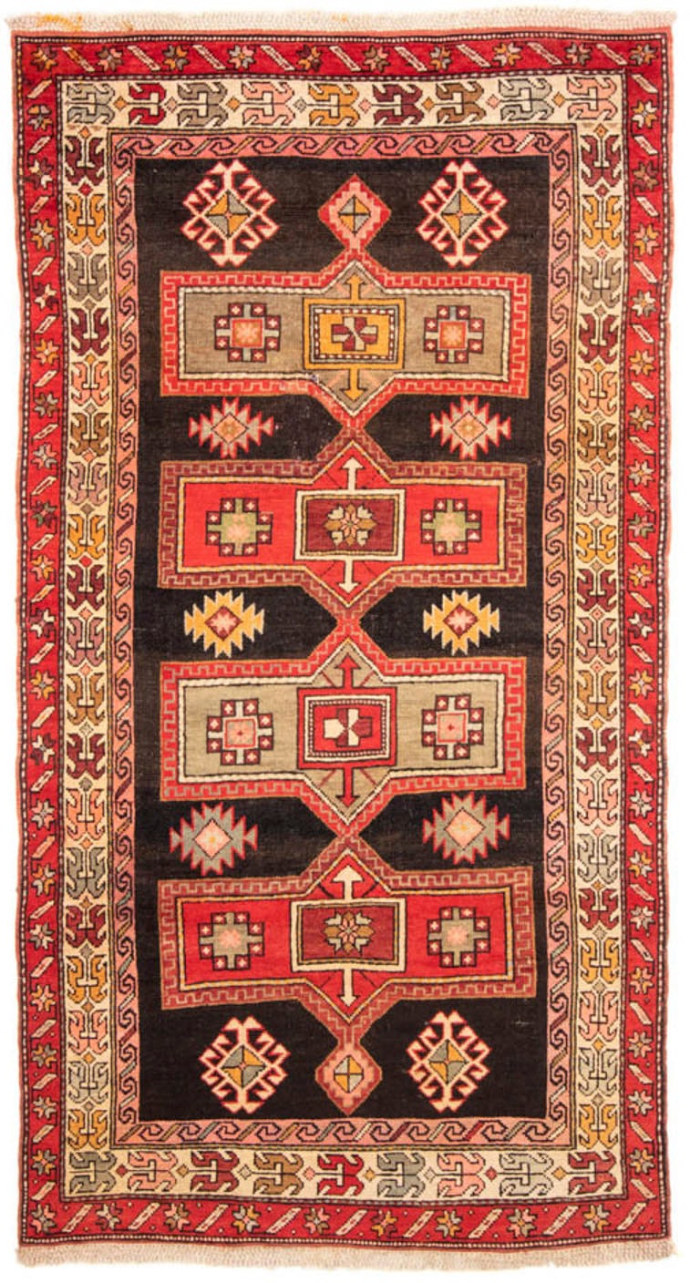 Image of morgenland Hochflor-Läufer »Ardebil Medaillon Blu scuro 235 x 117 cm«, rechteckig, 1 mm Höhe, Unikat mit Zertifikat bei Ackermann Versand Schweiz