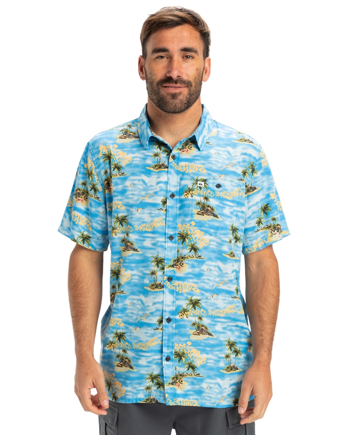 Image of Quiksilver Kurzarmhemd "Safe Paradise"
