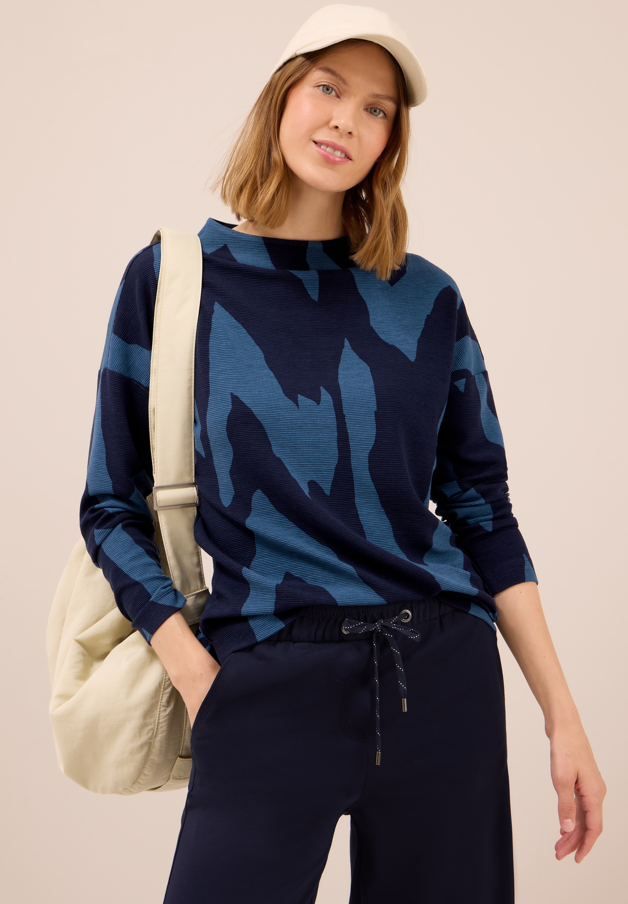 Image of Cecil Sweatshirt, mit All-Over Print