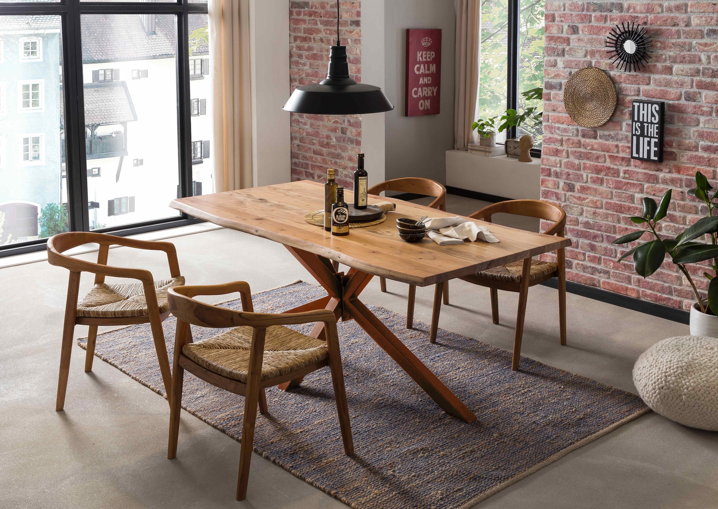 SIT Tischbein 1 Stk. tlg. sternförmig