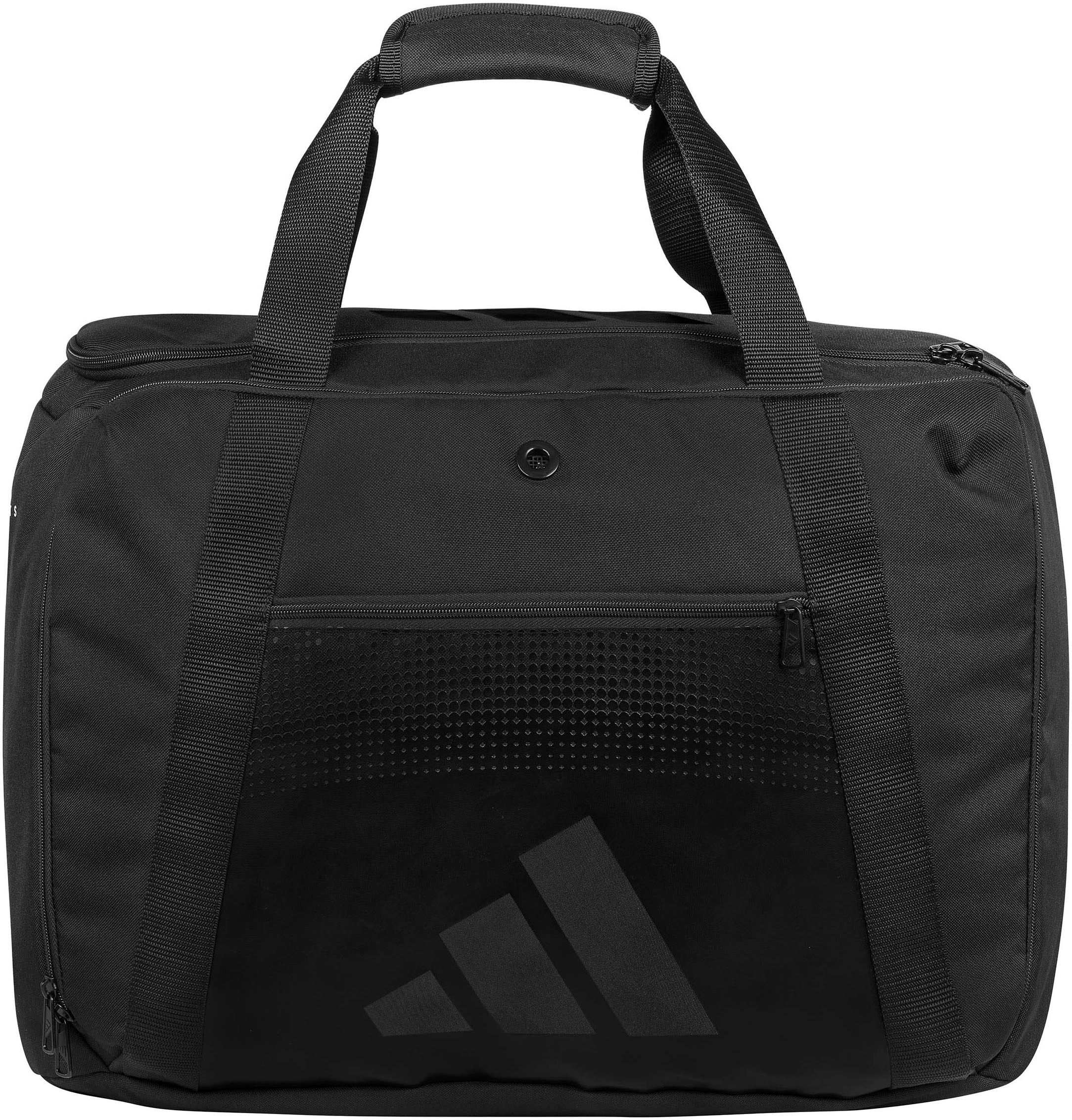 adidas Performance Sporttasche »adidas Duffle Combat Sports black/white M« Belüftetes und wasserdichtes Fach, verhindert Geruchsbelästigung