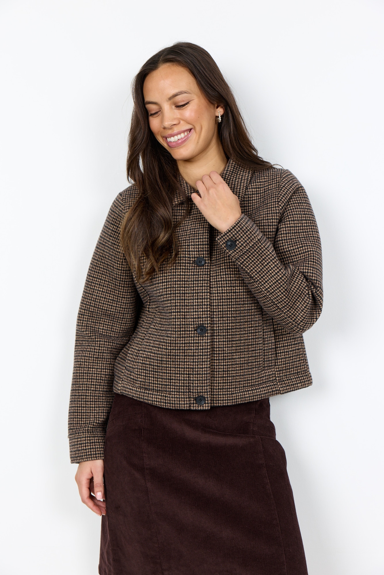 Image of soyaconcept Kurzjacke "SC-HASTI 1" Materialmix