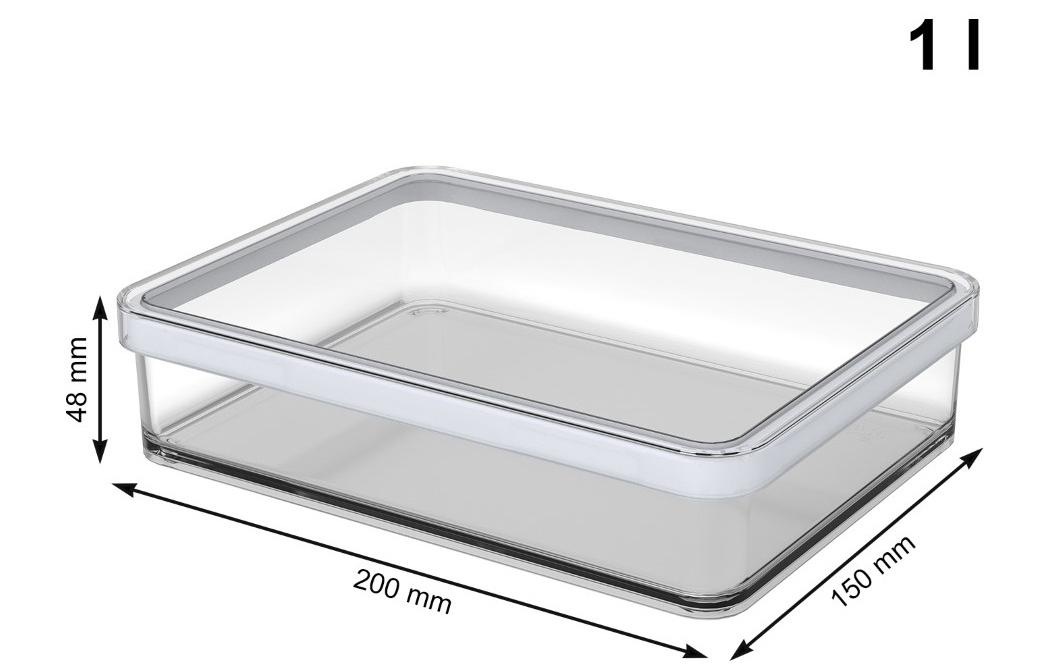 ROTHO Vorratsdose »Set Premium 5 tlg. LOFT«, (5 tlg.)