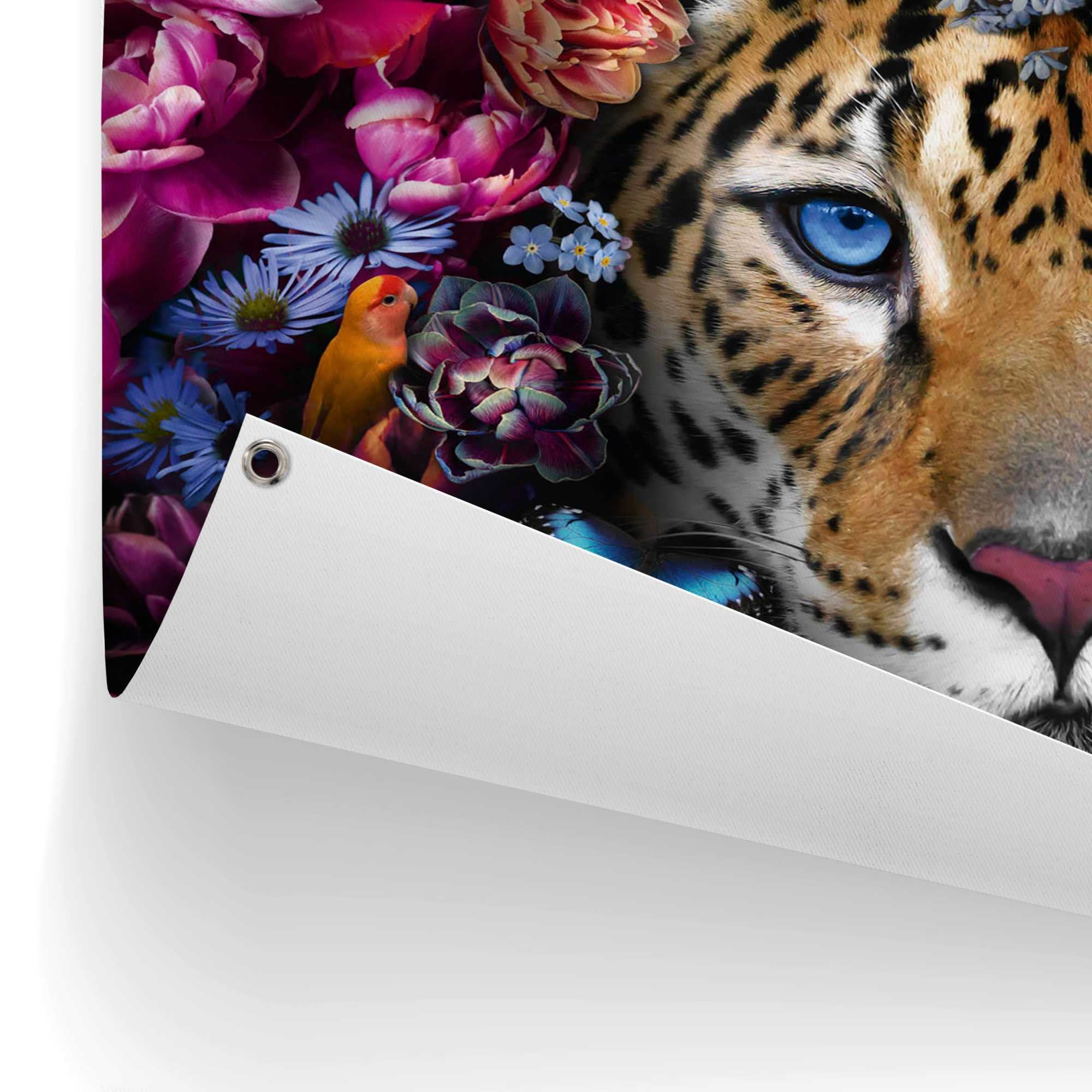 Reinders! Poster »Flower Cat« Outdoor pour jardin ou balcon