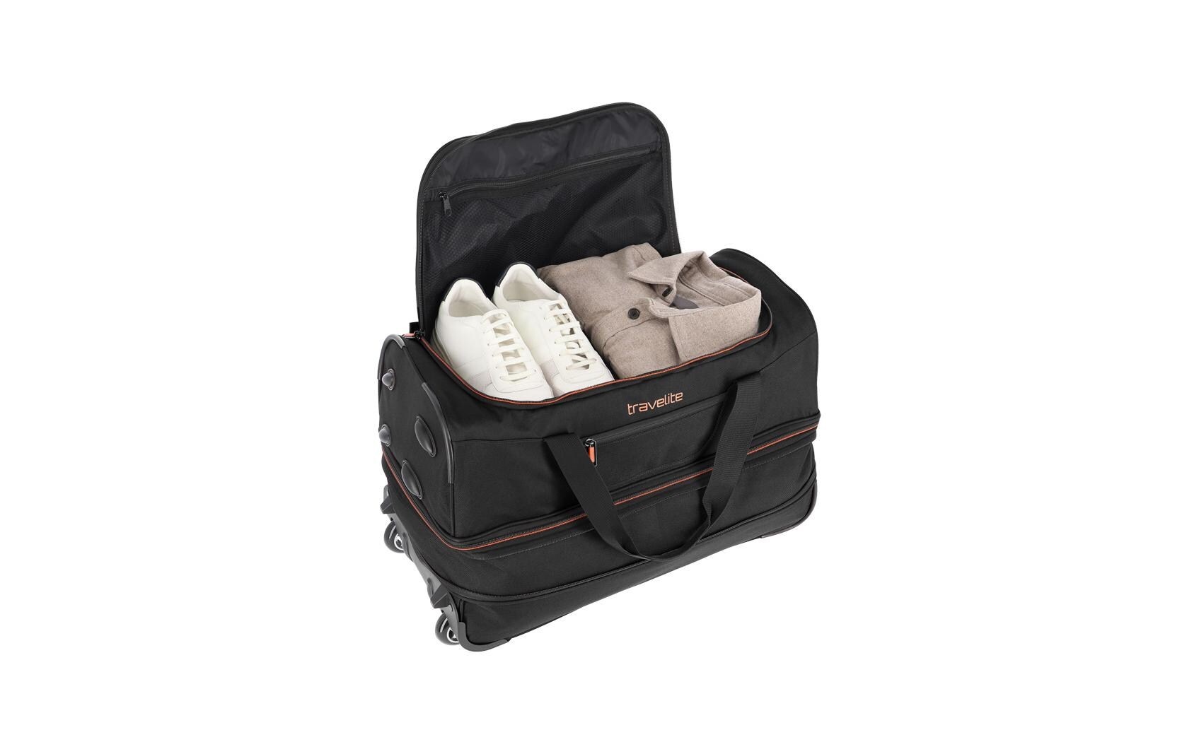 travelite Valise »BASICS« 51 litre 2 Rollen