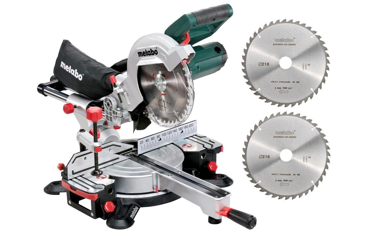 Image of metabo Kapp- und Gehrungssäge »KGS 216 M Set« bei Ackermann Versand Schweiz