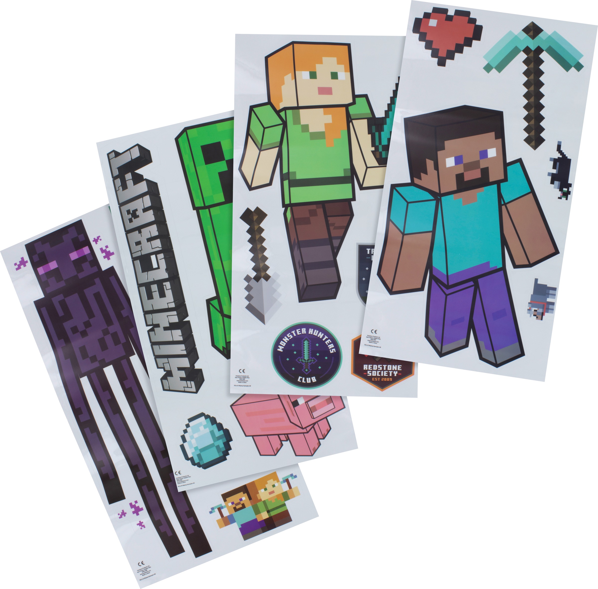 Image of Paladone Wandsticker »Minecraft Wand Aufkleber« bei Ackermann Versand Schweiz